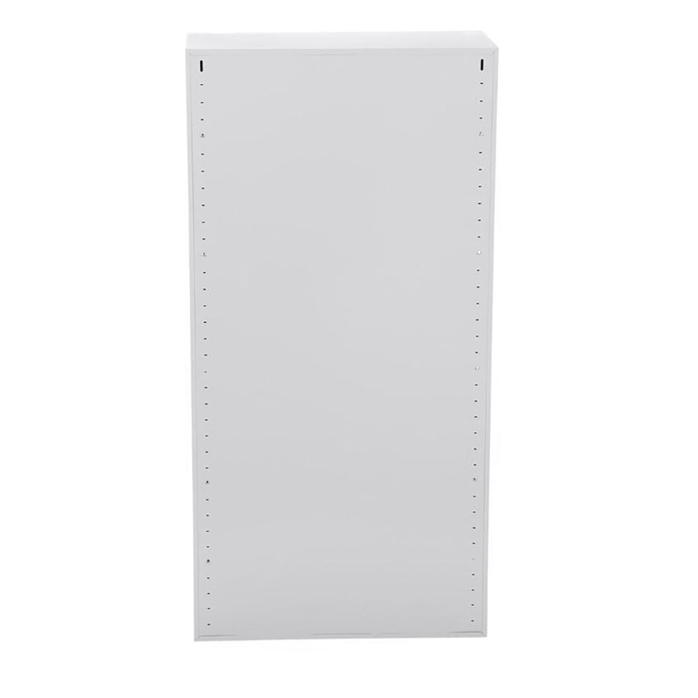 Gabinete de garaje de acero independiente en gris de 36 pulgadas de ancho x 72 pulgadas de alto x 24 pulgadas de profundidad Sandusky CA41362472-05
