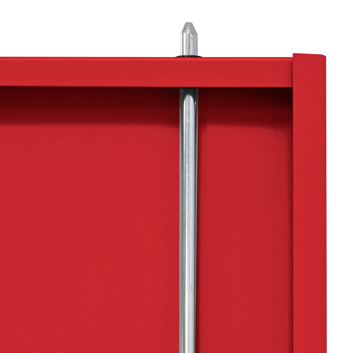 Gabinete de Garage de Acero Independiente en Rojo de 36 pulgadas de ancho x 72 pulgadas de alto x 24 pulgadas de profundidad Sandusky CA41362472-01