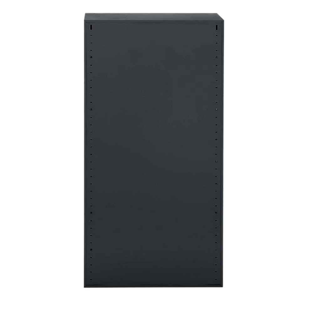 Gabinete metálico independiente para garaje en negro de 36 pulgadas de ancho x 72 pulgadas de alto x 24 pulgadas de profundidad Sandusky CA41362472-09