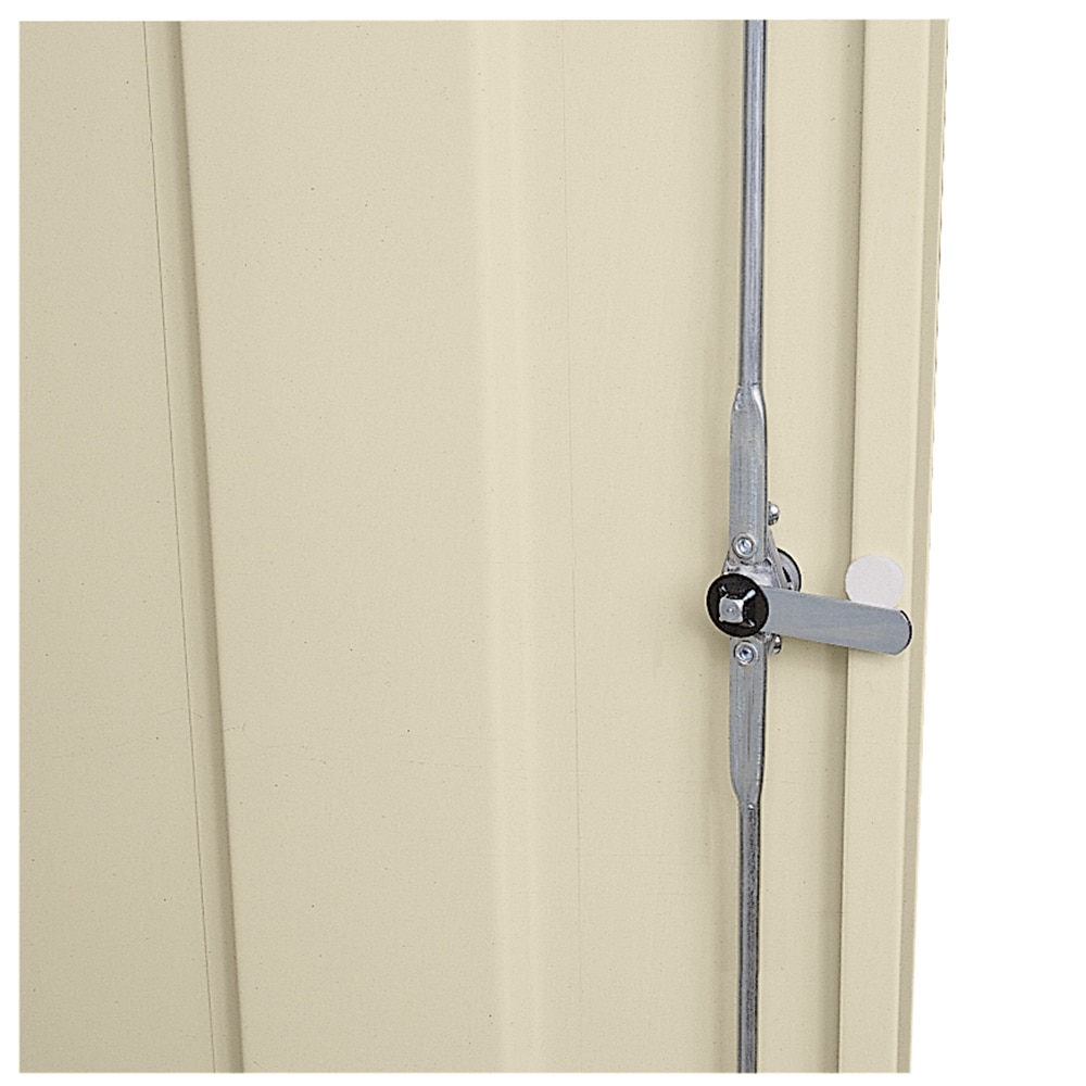 Gabinete de garaje de acero independiente en marrón/beige de 36 pulgadas de ancho x 72 pulgadas de alto x 24 pulgadas de profundidad Sandusky CA41362472-07
