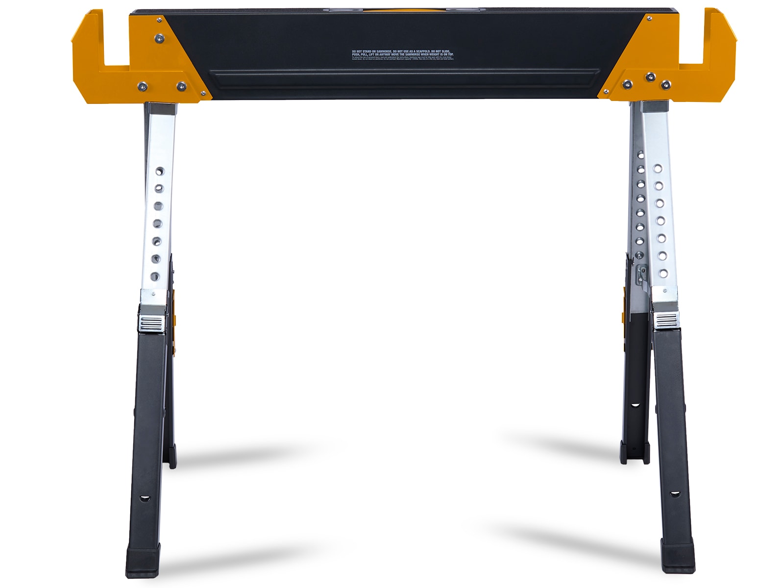 Caballo de Sierra de Acero Ajustable TOUGHBUILT SH60 de 40 pulgadas de ancho x 32 pulgadas de alto (Capacidad de 1300 lb) TBL-SH60