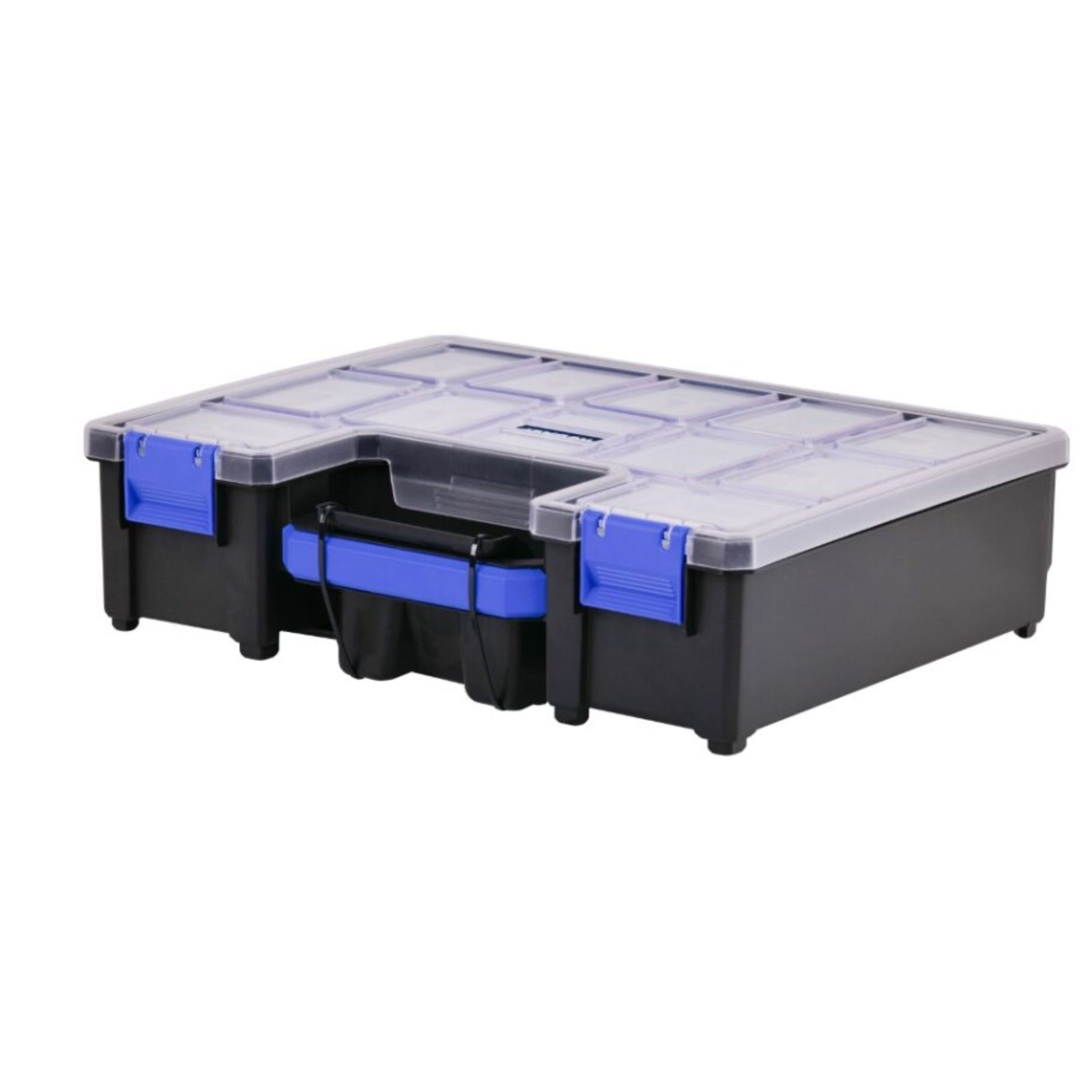 Organizador de plástico para pequeñas piezas Kobalt de 10 compartimentos KWDC100