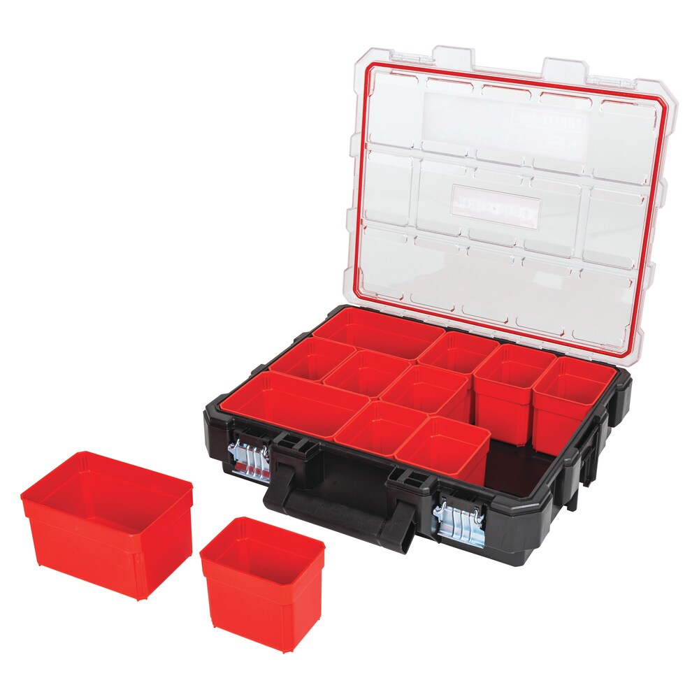 Organizadores Profesionales CRAFTSMAN 12 Compartimentos Plástico para Piezas Pequeñas CMST14520