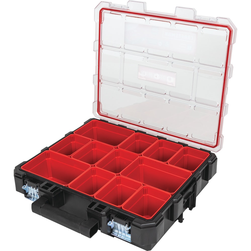 Organizadores Profesionales CRAFTSMAN 12 Compartimentos Plástico para Piezas Pequeñas CMST14520