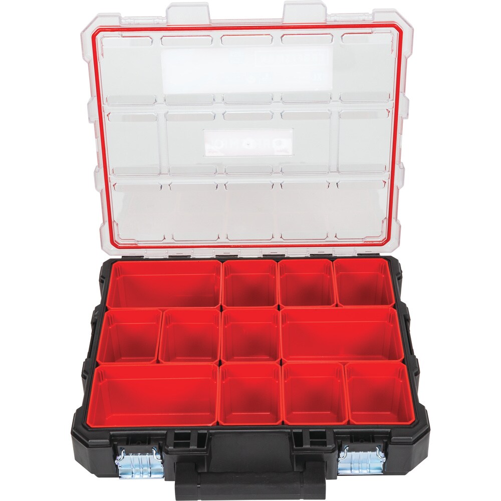 Organizadores Profesionales CRAFTSMAN 12 Compartimentos Plástico para Piezas Pequeñas CMST14520