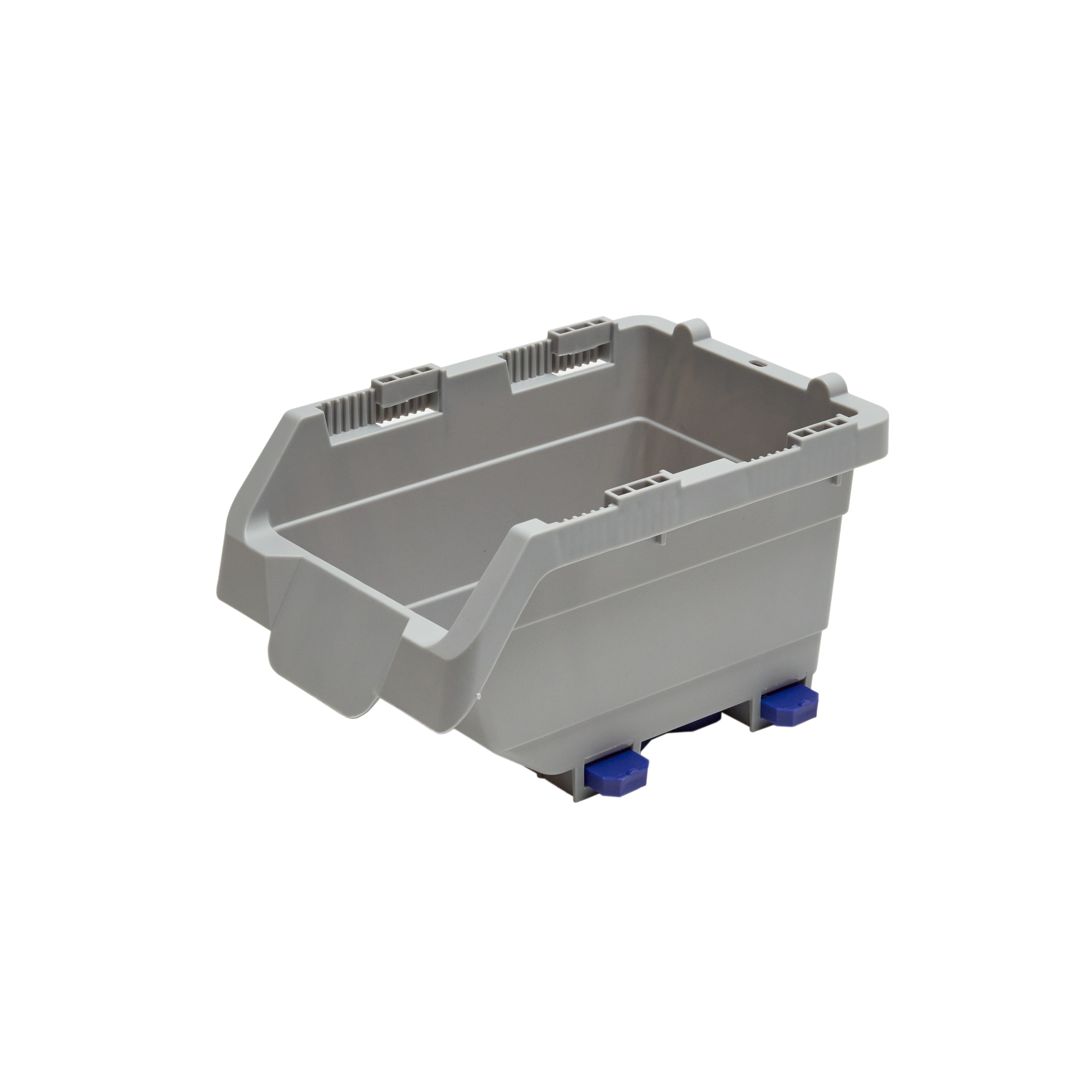 Organizador de piezas pequeñas de plástico de 1 compartimiento Project Source Click Bins 9002LW
