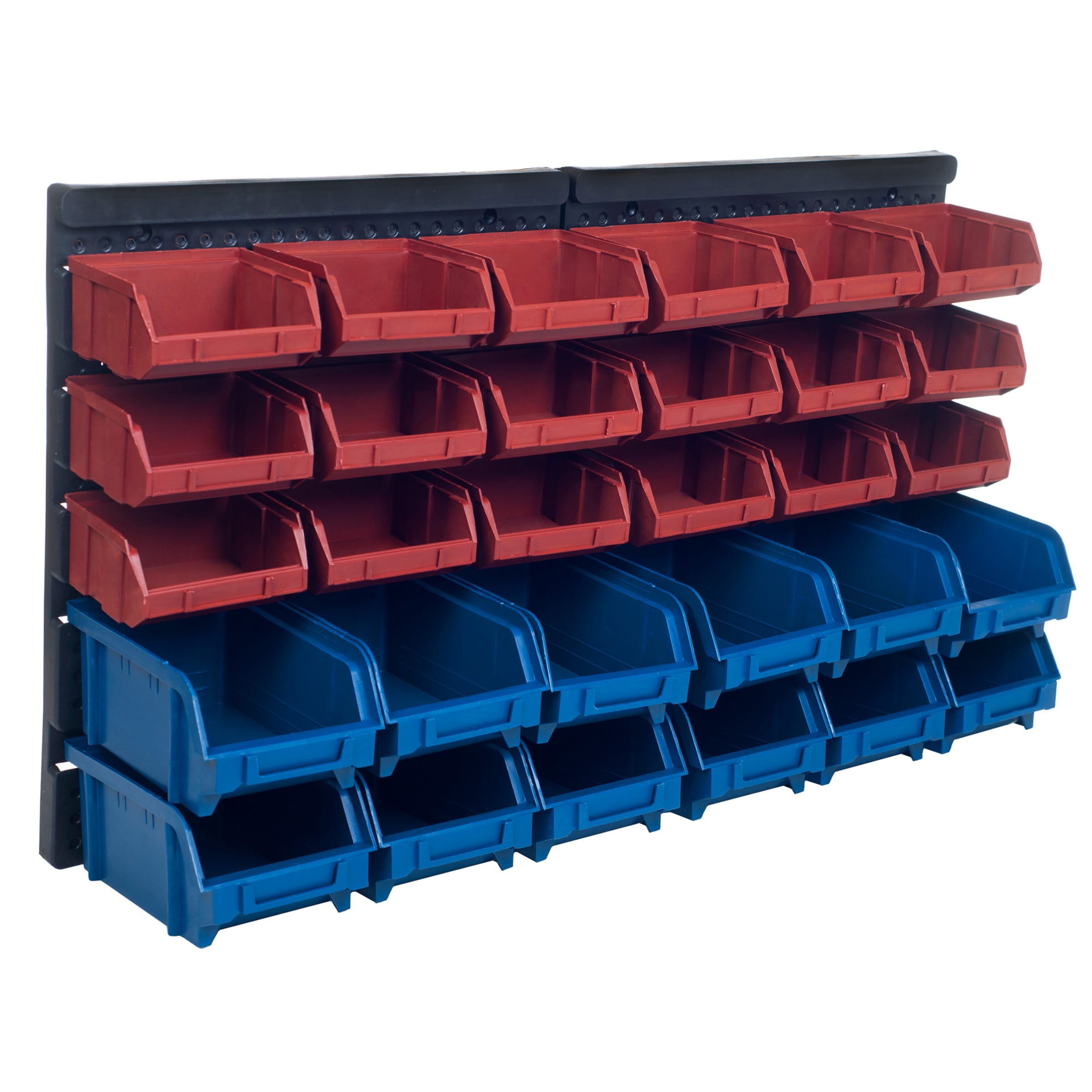 Organizador de pequeñas piezas de plástico grande de 30 compartimentos Fleming Supply 312675URX