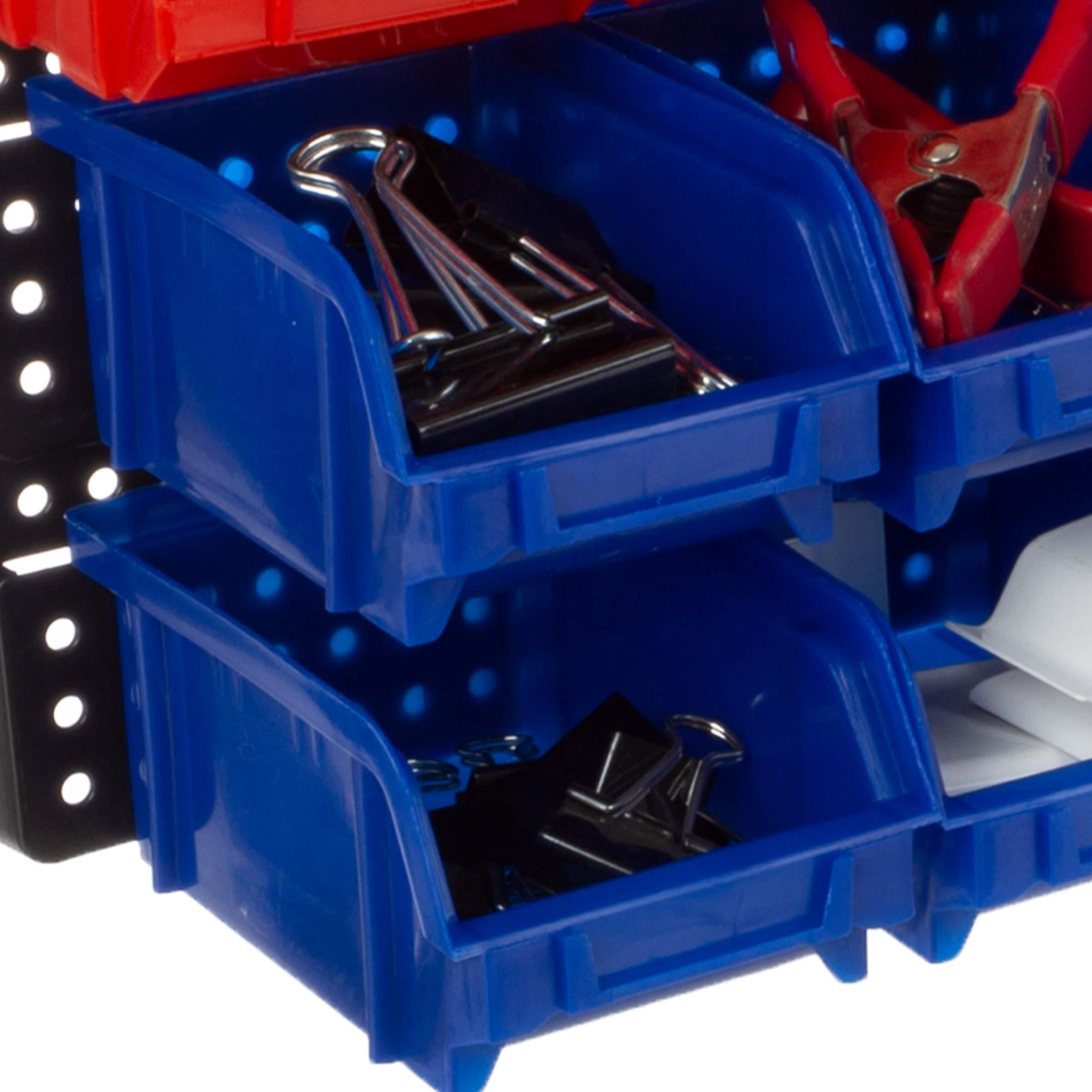 Organizador de pequeñas piezas de plástico grande de 30 compartimentos Fleming Supply 312675URX
