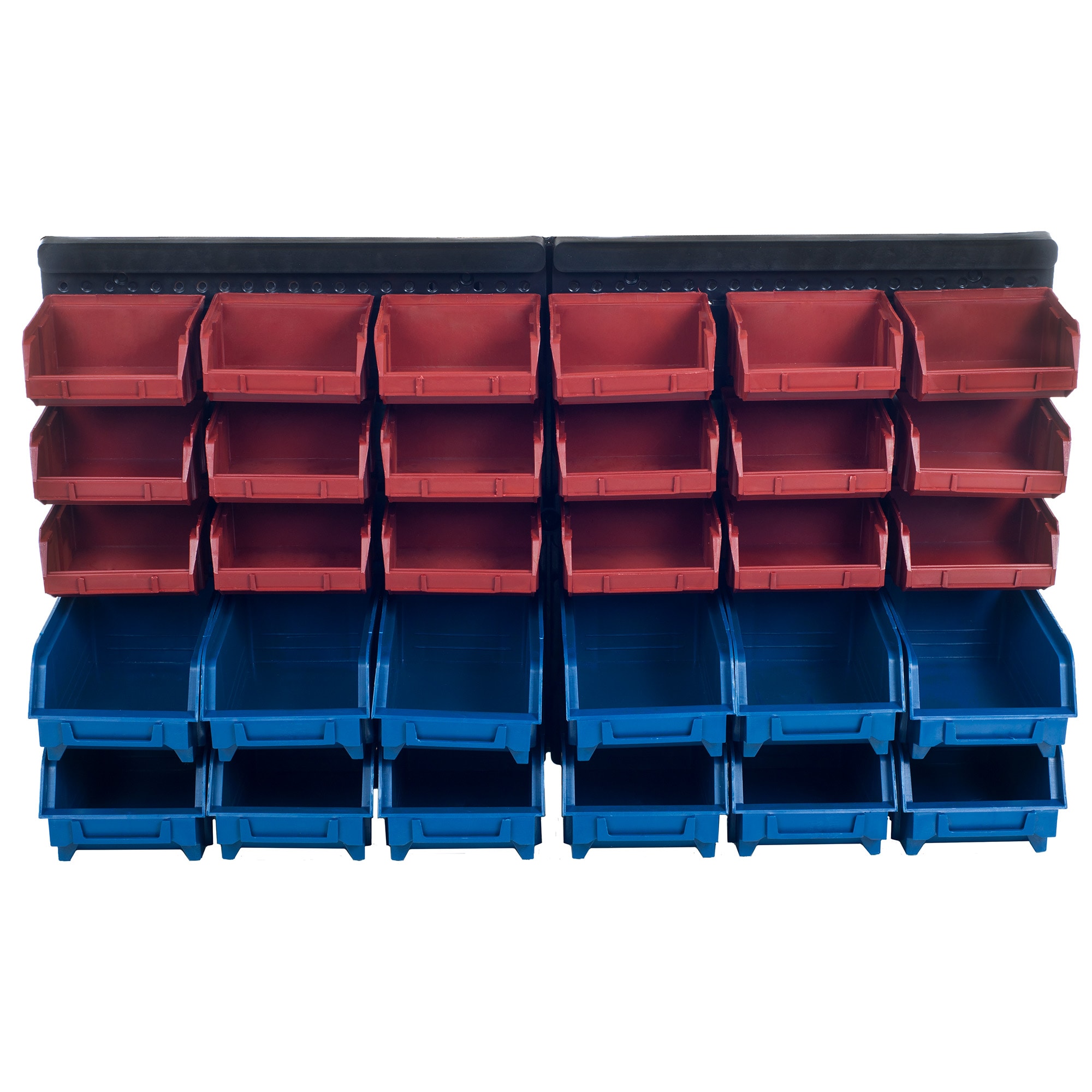 Organizador de pequeñas piezas de plástico grande de 30 compartimentos Fleming Supply 312675URX