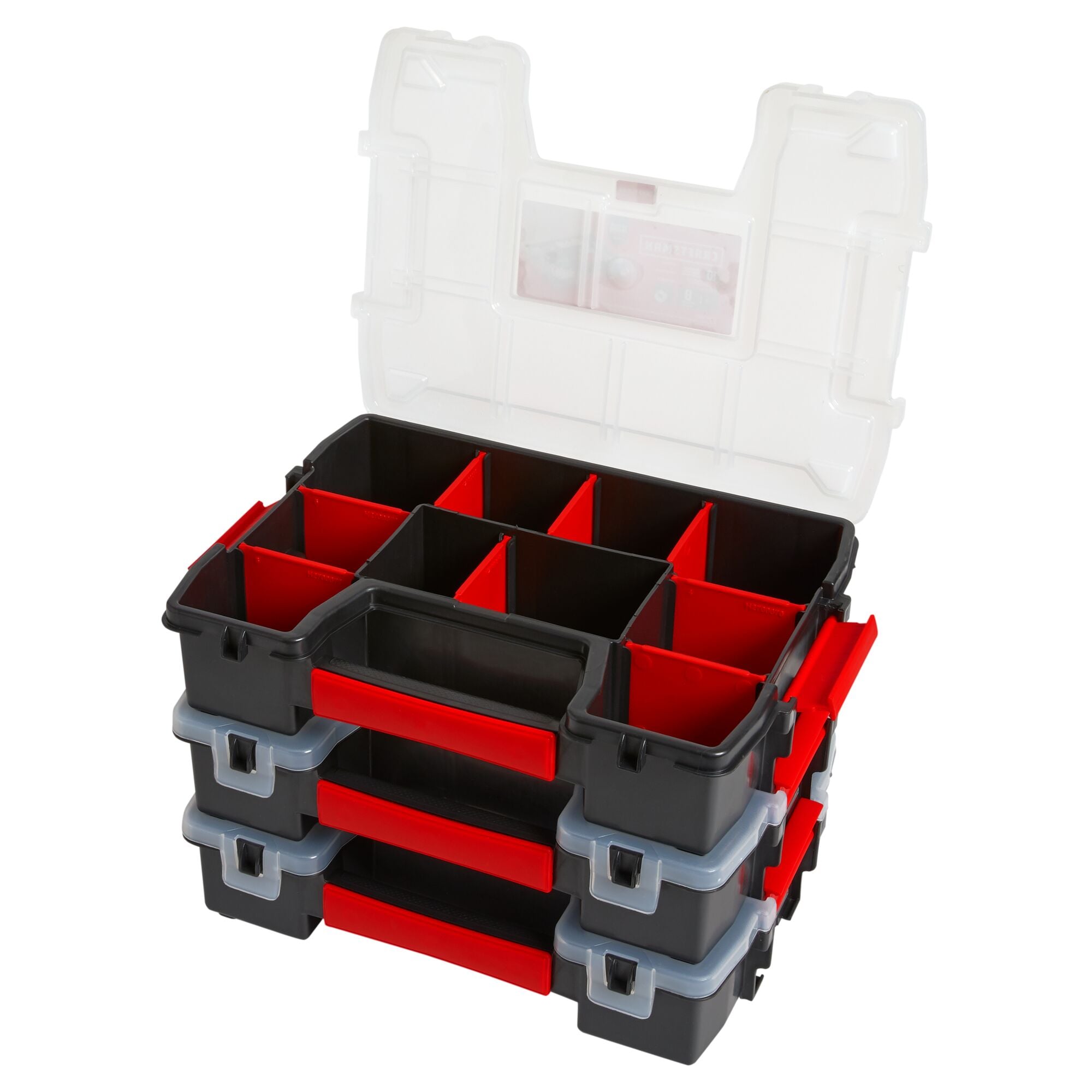 CRAFTSMAN 3-Pack 10-Compartment Small Plastic Small Parts Organizer CMST60964M

Organizador de pequeñas piezas plásticas CRAFTSMAN 3-pack de 10 compartimentos CMST60964M