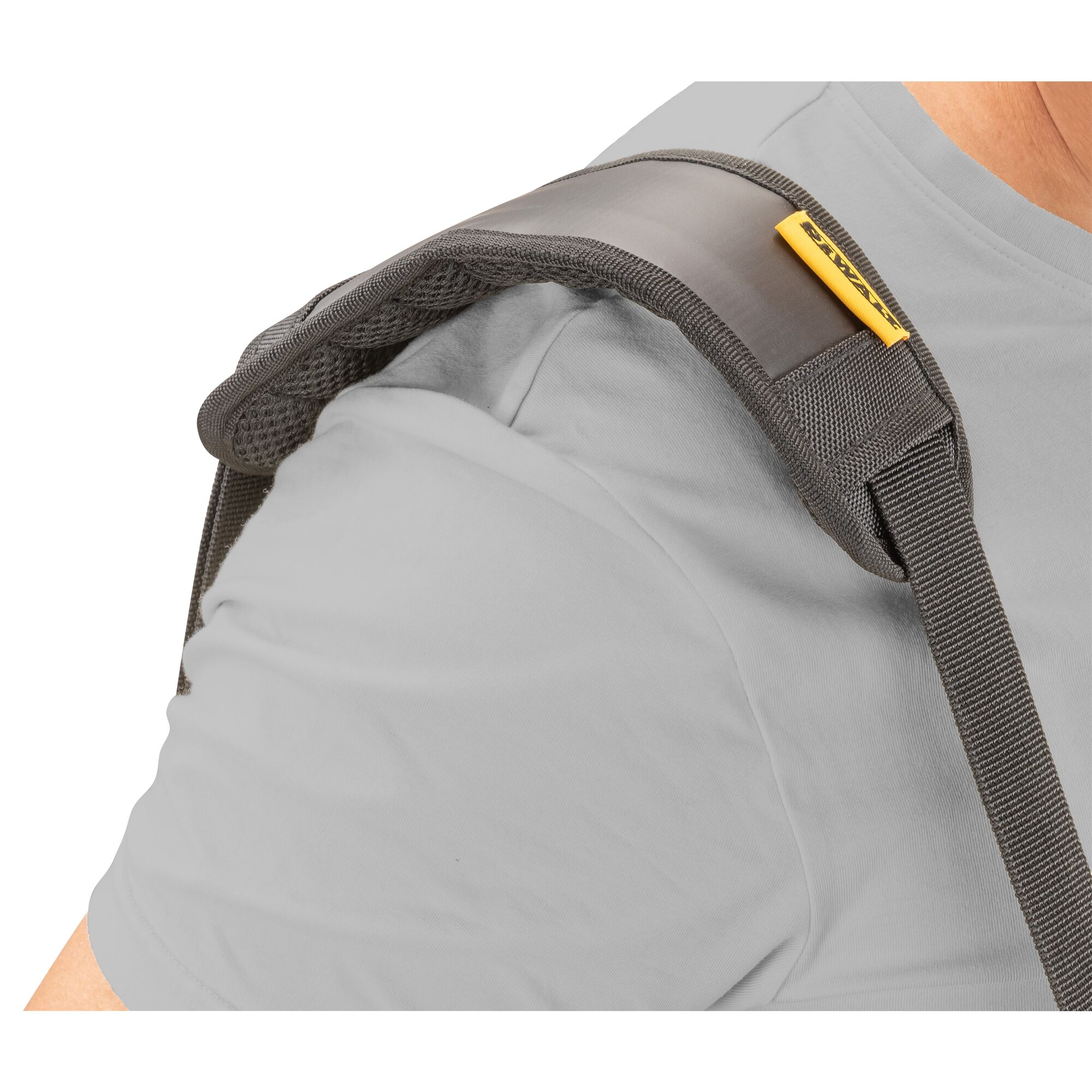 Bolsa de electricista con cierre DEWALT negro - amarillo de nailon balístico de 9.375 pulgadas de ancho x 16.125 pulgadas de profundidad x 11 pulgadas de largo DWST560105