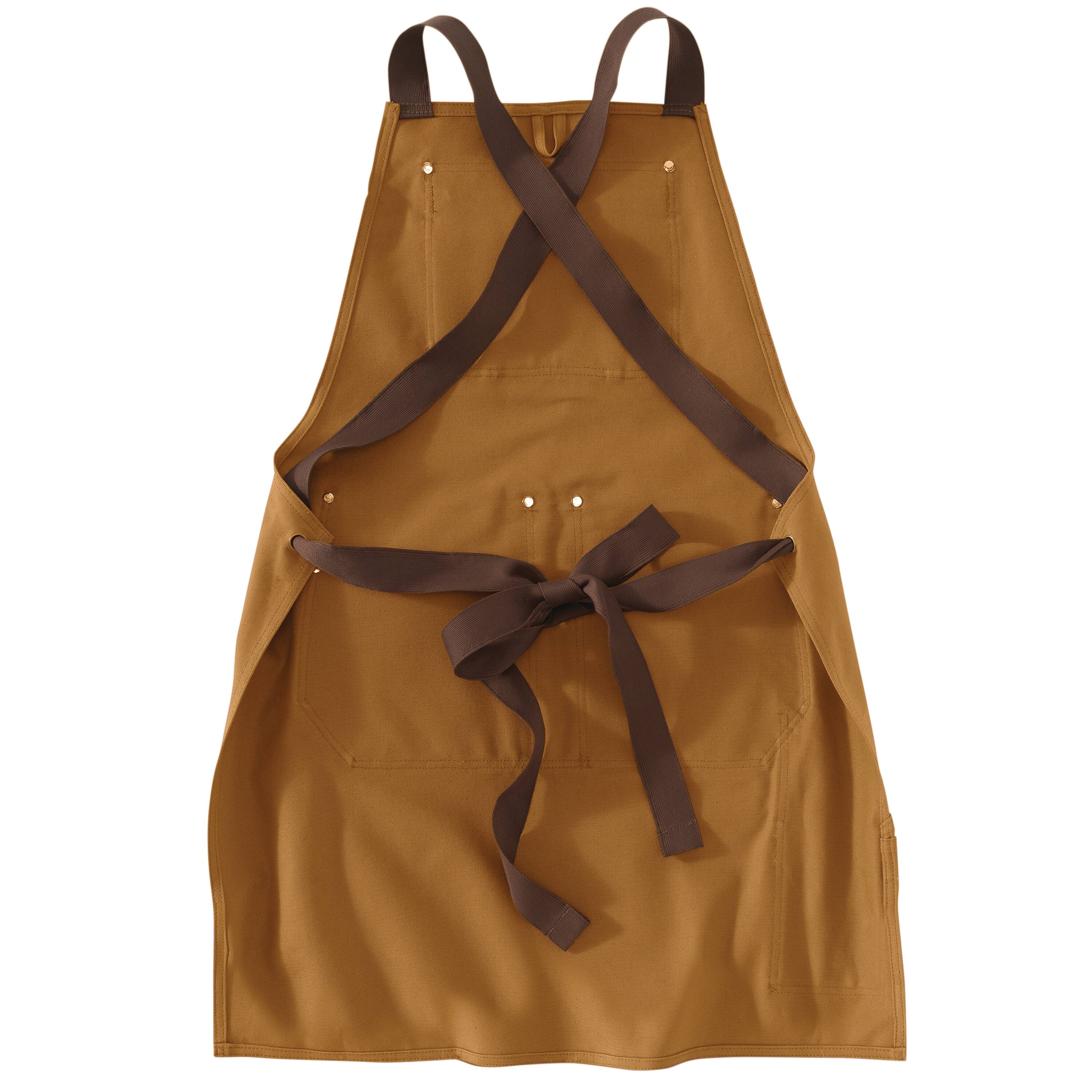 Delantal completo Carhartt de color marrón 106667-211OS
