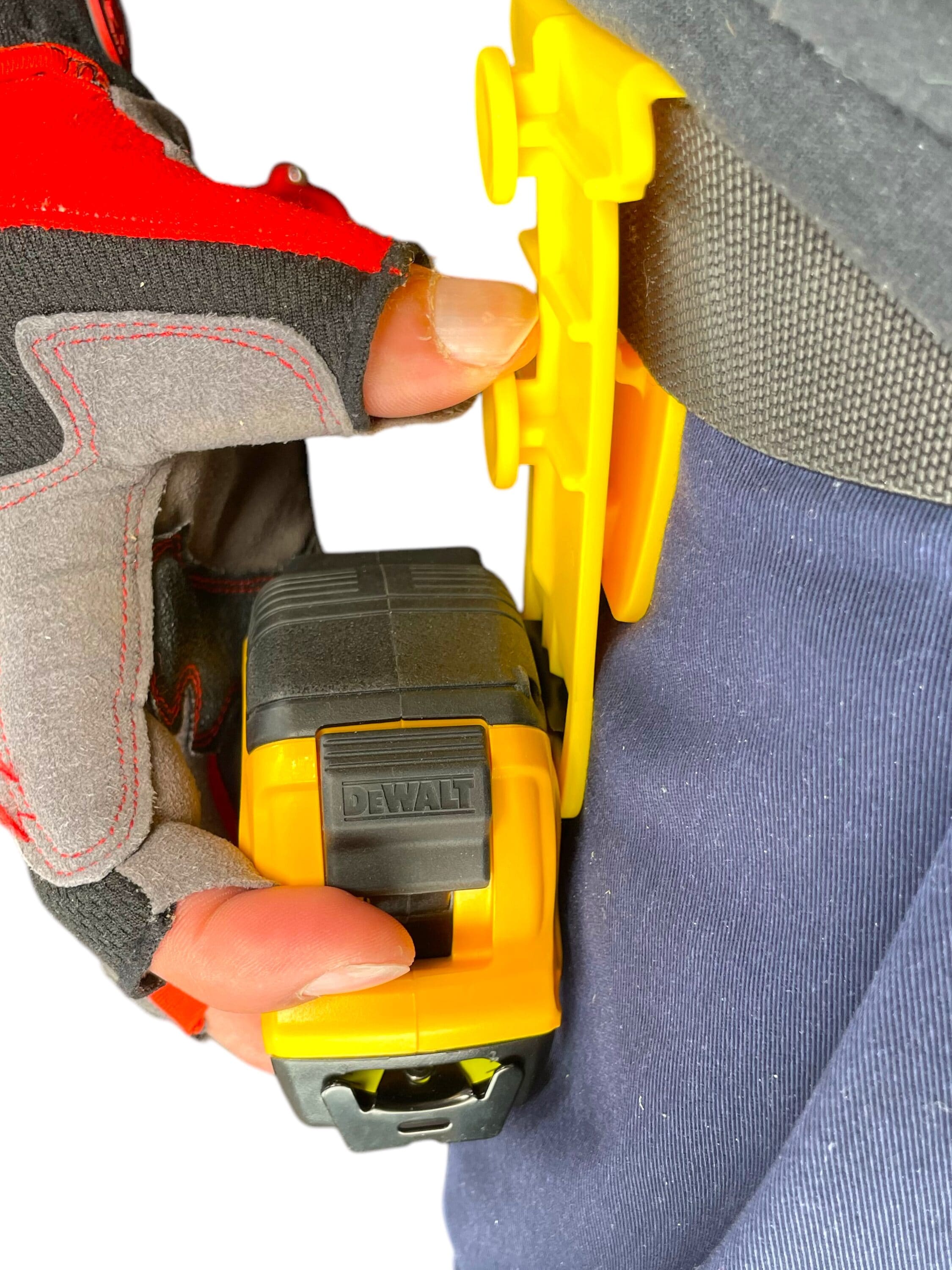 Sujetador de cinturón de plástico para cinta métrica Boxtown Team All-N-One PRO ANOBC-B