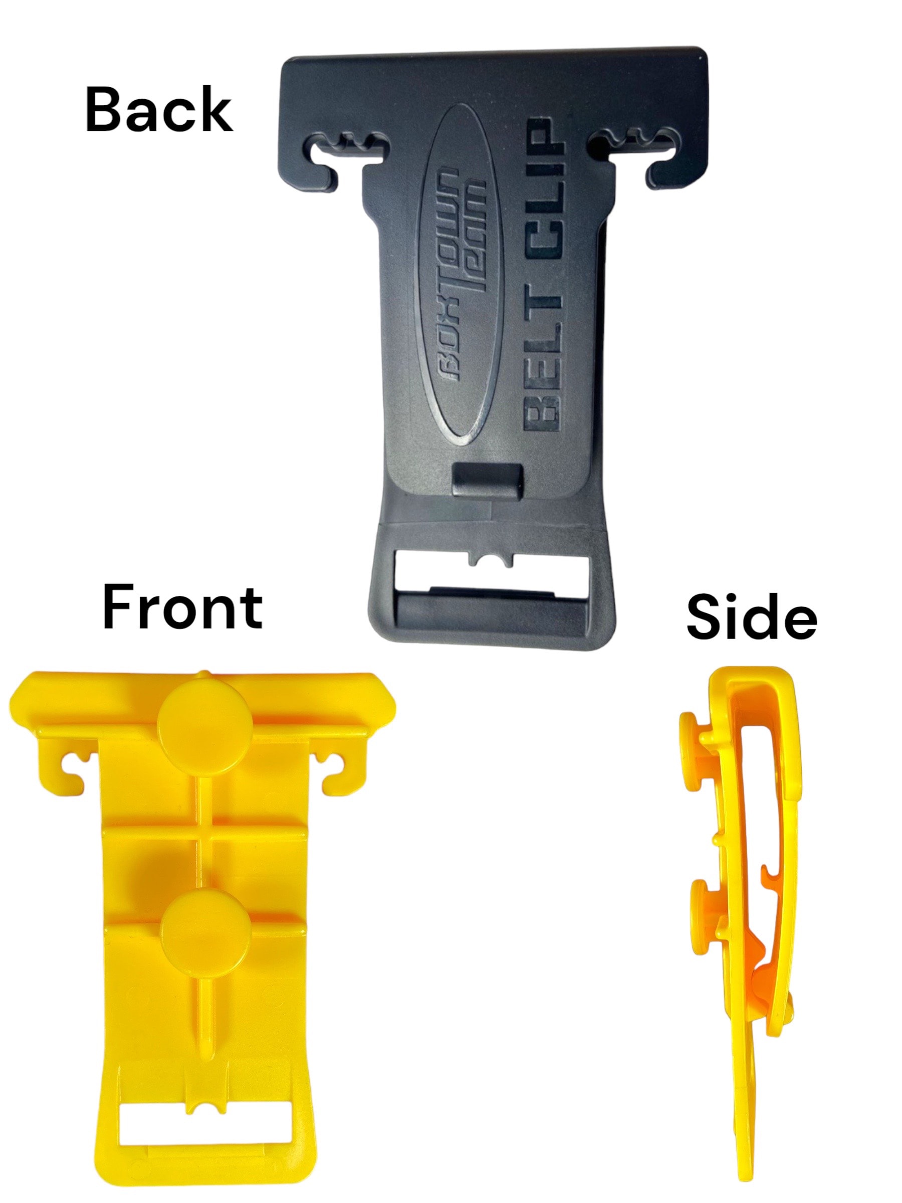 Sujetador de cinturón de plástico para cinta métrica Boxtown Team All-N-One PRO ANOBC-B