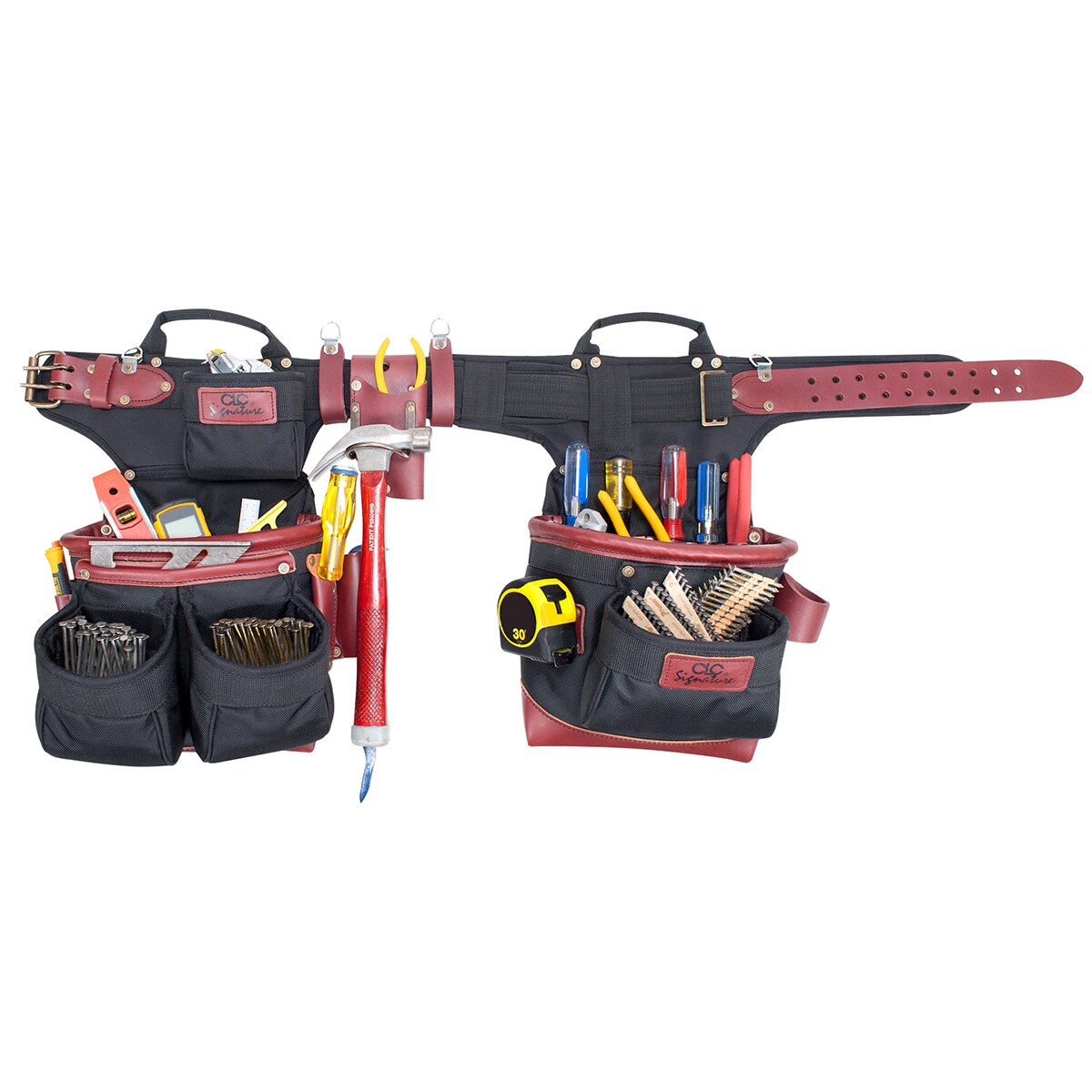 Delantal de herramientas de nylon balístico Custom LeatherCraft Signature Elite Framer 54560
