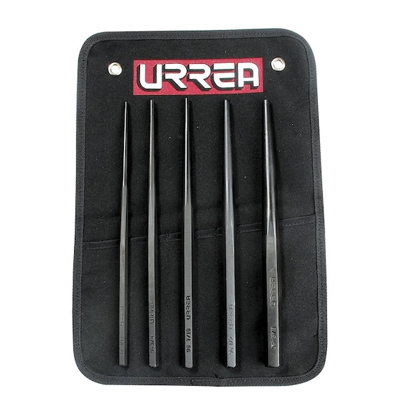Urrea Punches and drift pins set of 5 pieces. - 99B