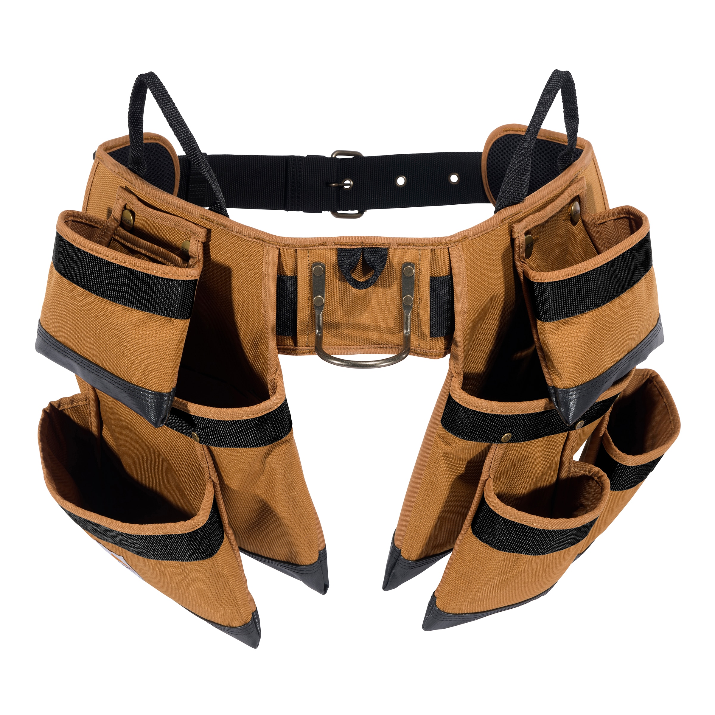 Cinturón de herramientas acolchado de 11 bolsillos Carhartt para construcción general de poliéster B000052621199