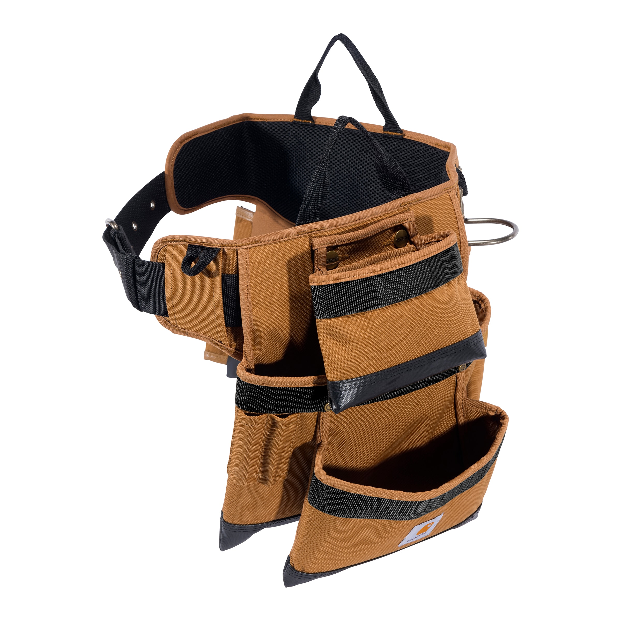 Cinturón de herramientas acolchado de 11 bolsillos Carhartt para construcción general de poliéster B000052621199