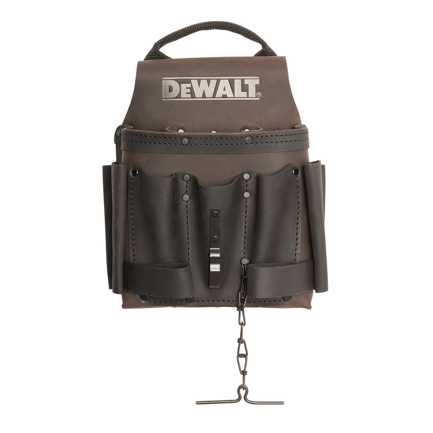 Funda portaherramientas para electricistas de cuero DEWALT DWST550114