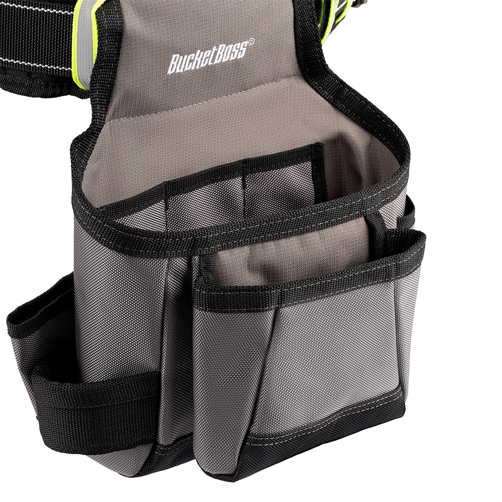 Cinturón de herramientas de poliéster de alta visibilidad Bucket Boss para construcción general 55105-HV
