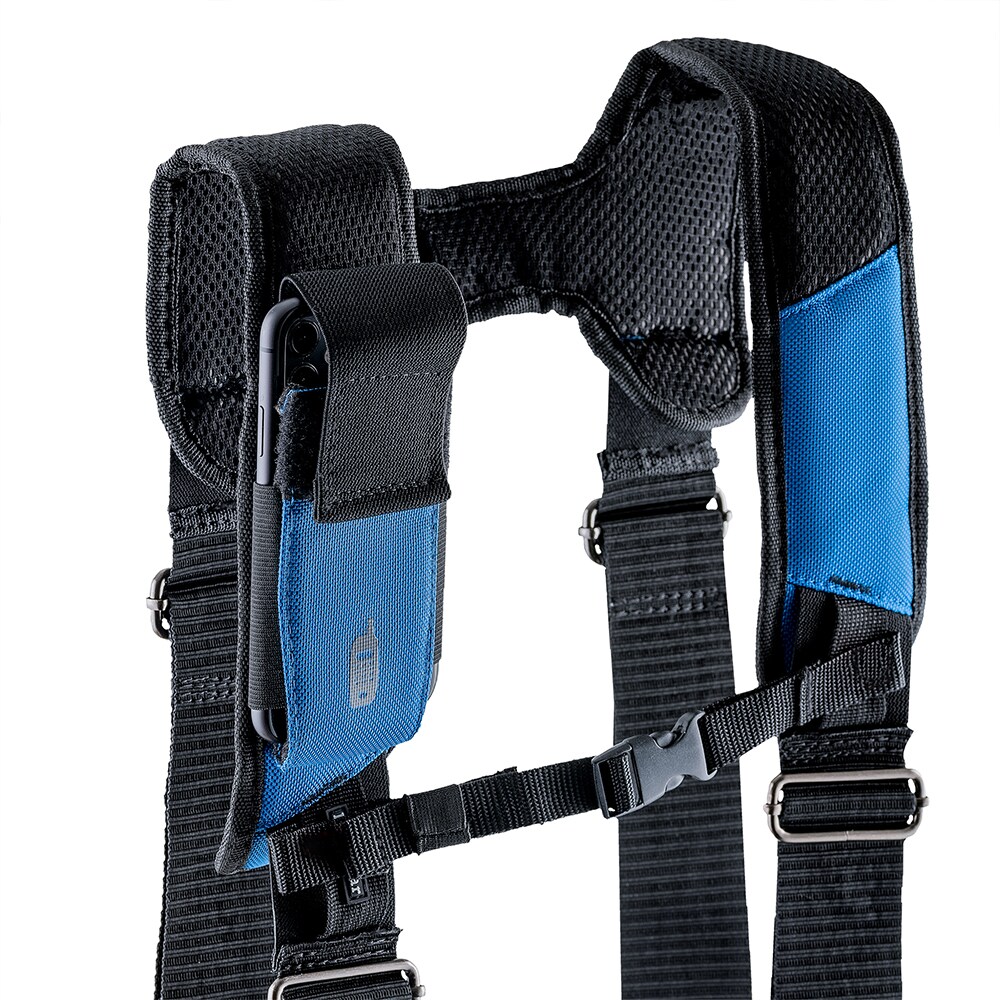 Faja de herramientas Bucket Boss 3-BAG Royal Blue Framer de suspensión de poliéster 55185-RB