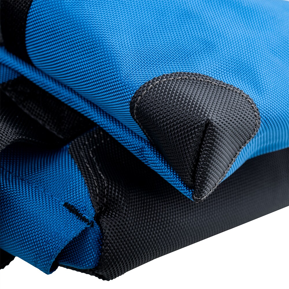 Faja de herramientas Bucket Boss 3-BAG Royal Blue Framer de suspensión de poliéster 55185-RB