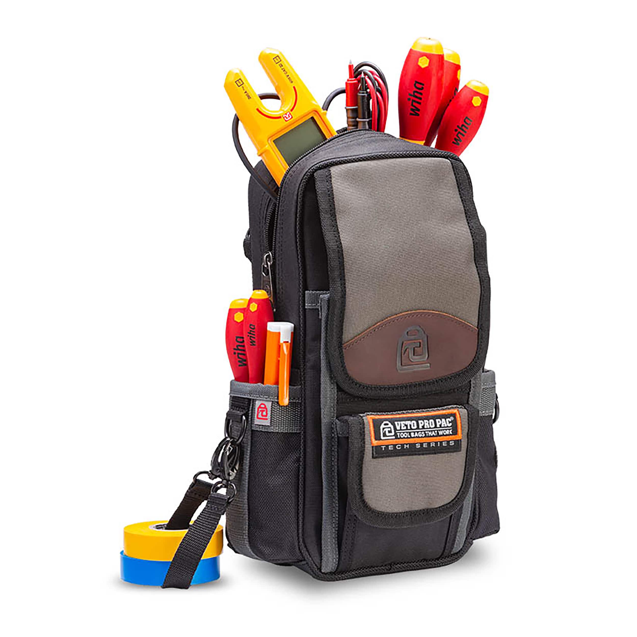 Pouch para herramientas de técnicos de nylon de la serie TECH de Veto Pro Pac VPP10021