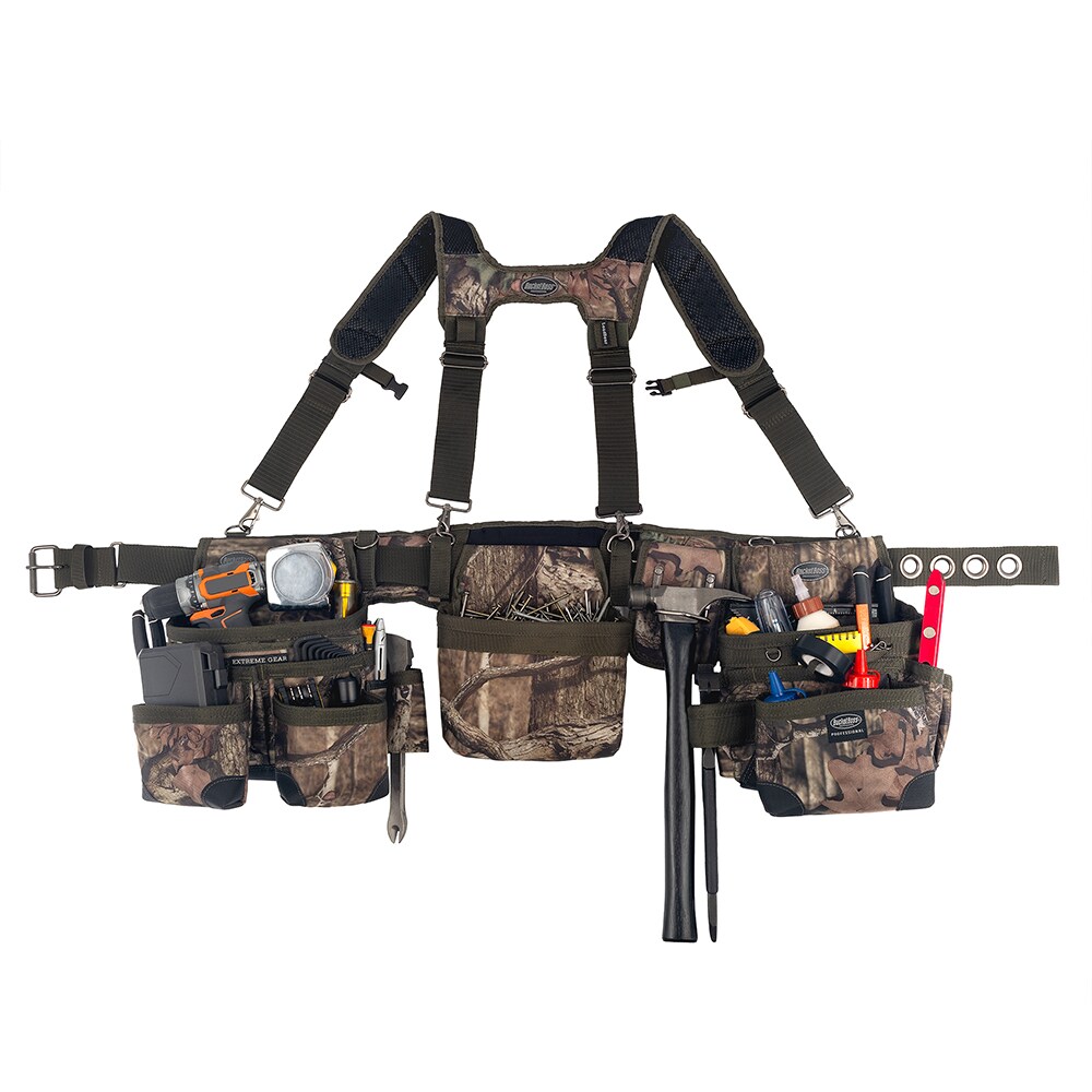 Balde Boss 3-BOLSA Mossy Oak Framer Poliéster Suspension tool rig 55185-MOSC