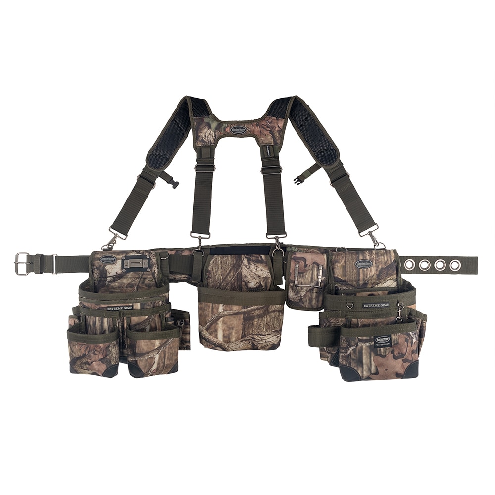 Balde Boss 3-BOLSA Mossy Oak Framer Poliéster Suspension tool rig 55185-MOSC