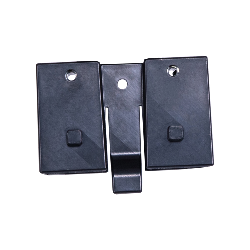 Caja de herramientas de plástico negra Kobalt CASESTACK de 21.25 pulgadas de ancho x 11 pulgadas de alto x 14 pulgadas de profundidad KCS-MTBOX1-03