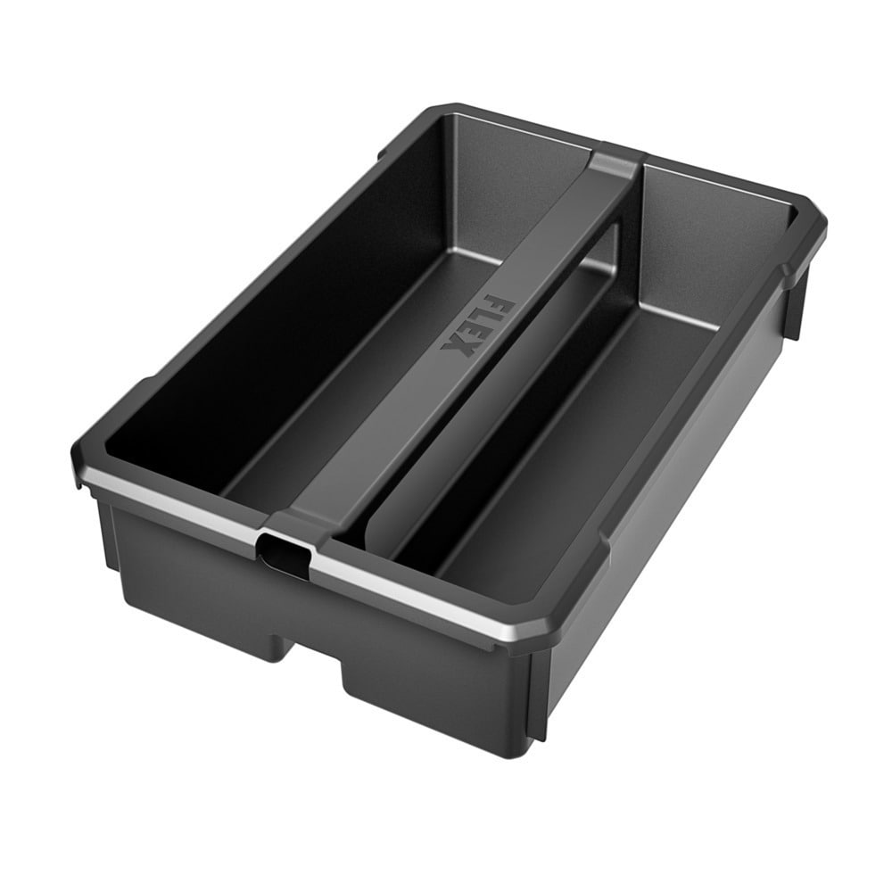Caja de herramientas mediana FLEX STACK PACK 22 pulgadas de ancho x 11.7 pulgadas de alto x 15.6 pulgadas de profundidad Caja de herramientas de metal FS1102
