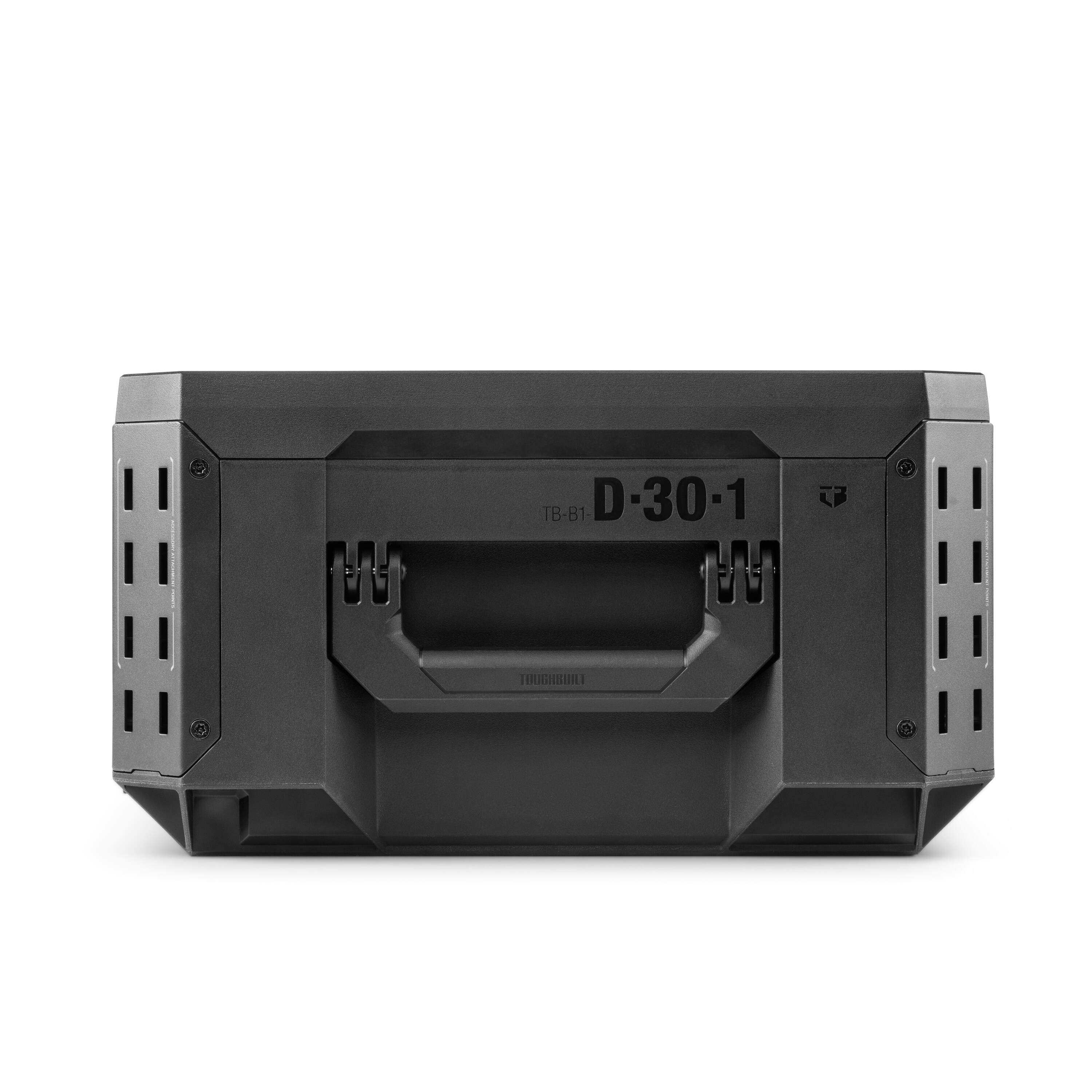 Caja de herramientas de plástico/metal TOUGHBUILT STACKTECH de 21 pulgadas de ancho x 8.8 pulgadas de alto x 16 pulgadas de profundidad TB-B1-D-30-1