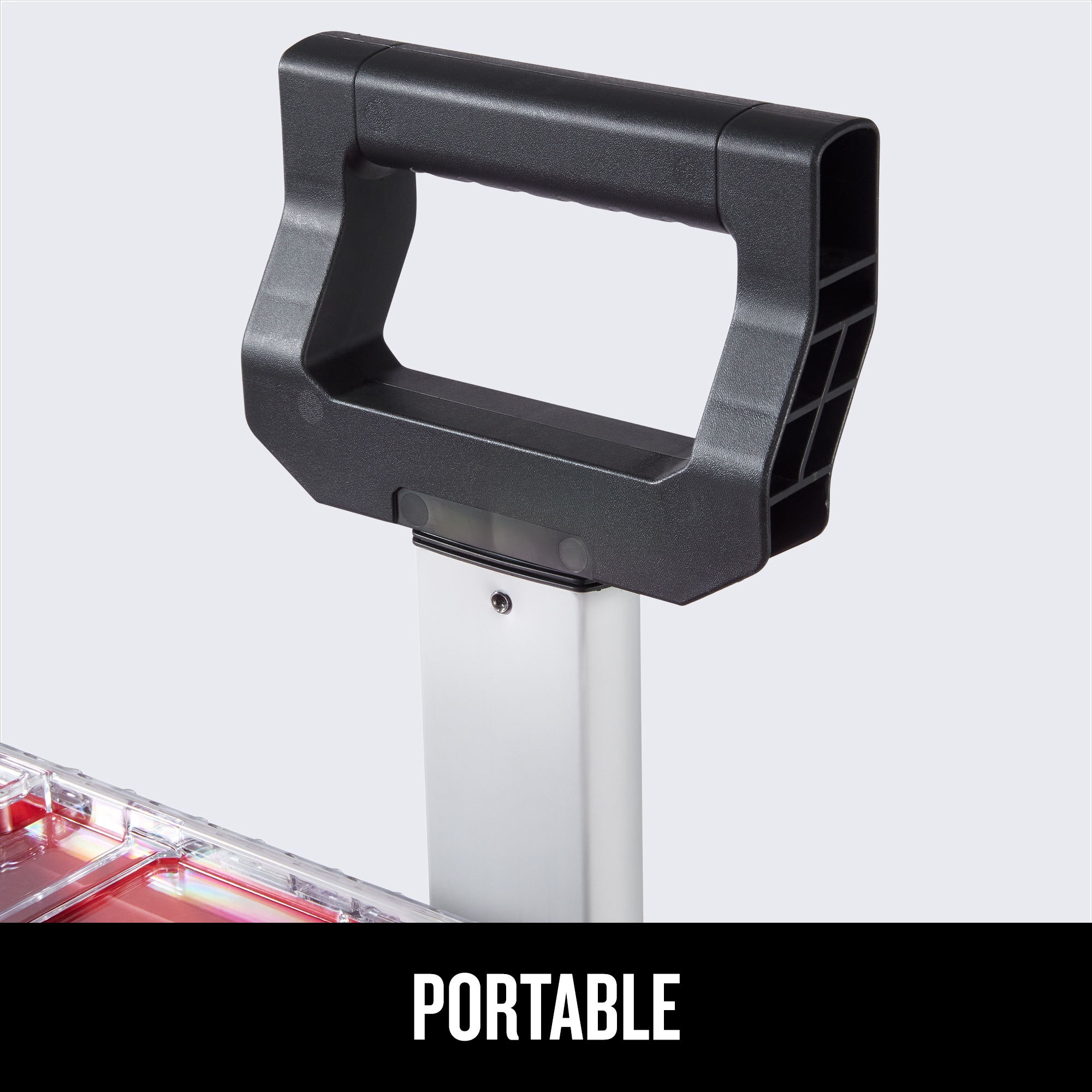 CRAFTSMAN VERSASTACK 17.126-pulgadas de ancho x 30.9-pulgadas de alto x 20.157-pulgadas de profundidad Caja de herramientas rodante de plástico/metal negro CMST60402