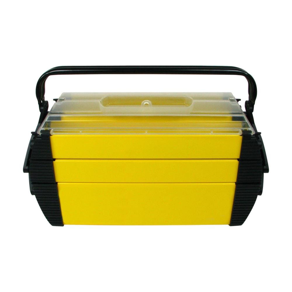Cajas de herramientas Fleming Supply 18 pulgadas de ancho x 8.25 pulgadas de alto x 11.8 pulgadas de profundidad 5 cajones Varios colores/acabados Caja de herramientas de plástico 830778LUM