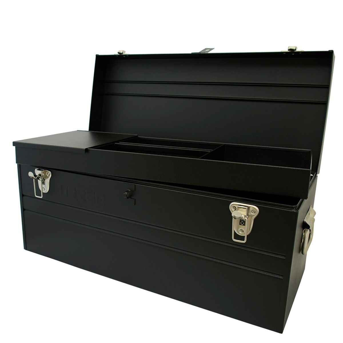 Caja de herramientas de acero negro URREA de 24.80 pulgadas de ancho x 12.60 pulgadas de alto x 11.81 pulgadas de profundidad D8C20