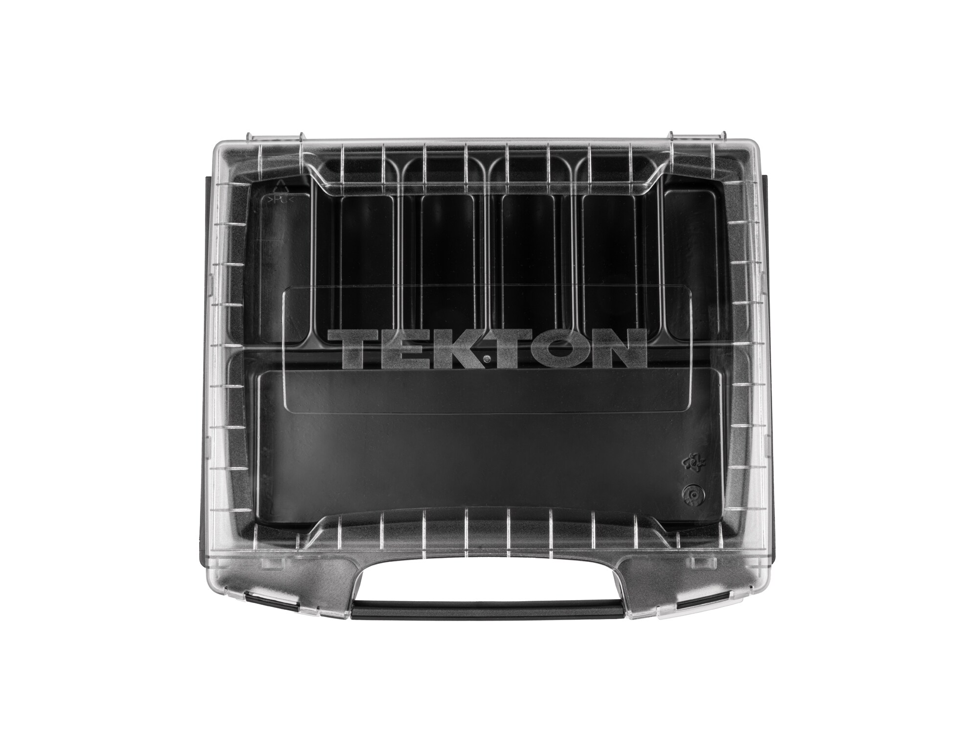 Caja de herramientas de plástico negro TEKTON L-Boxx 14.4 pulgadas de ancho x 2.9 pulgadas de alto x 12.4 pulgadas de profundidad