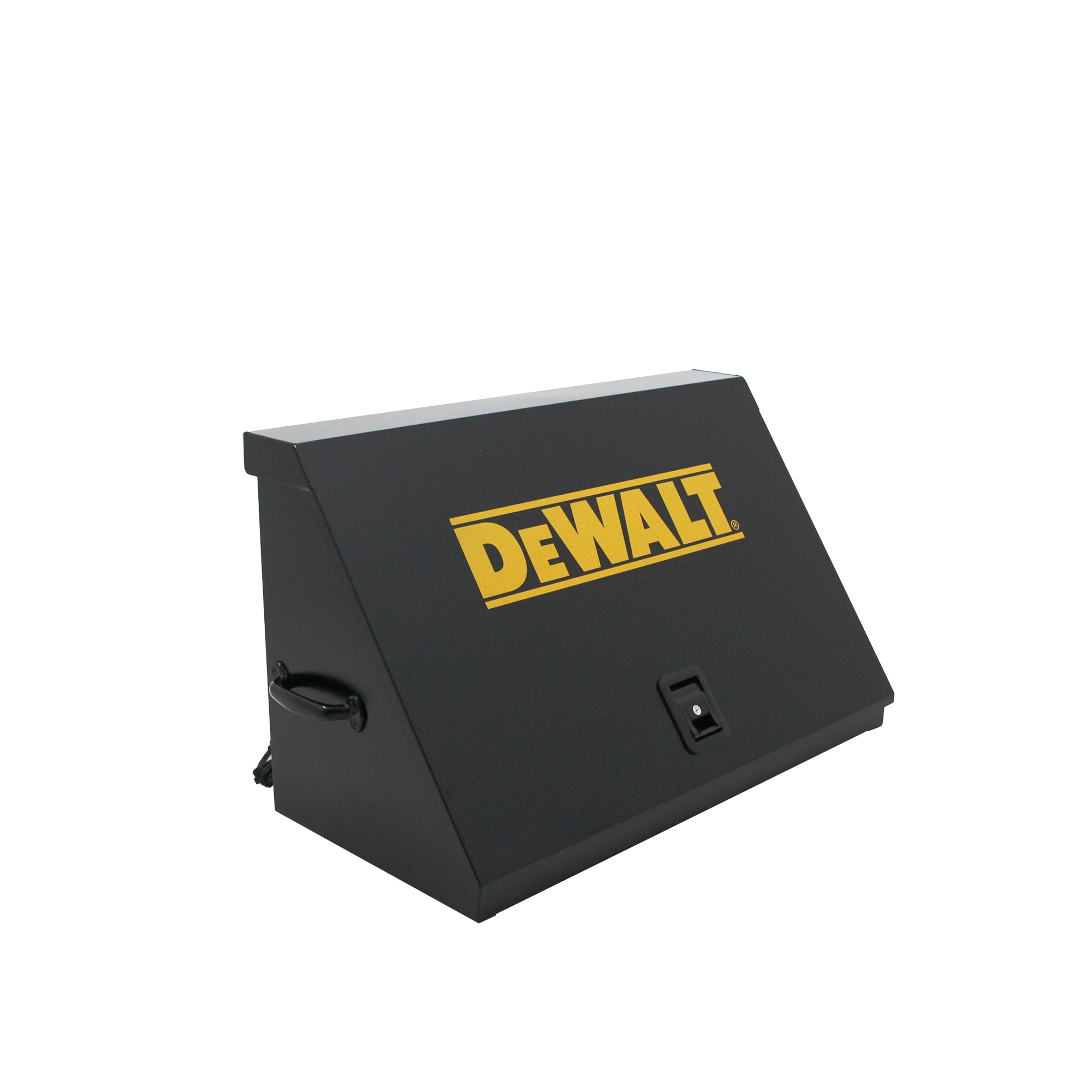 Caja de herramientas de acero negro DEWALT Triangular 36.85 pulgadas de ancho x 21.5 pulgadas de alto x 17.52 pulgadas de profundidad DXTB36BB