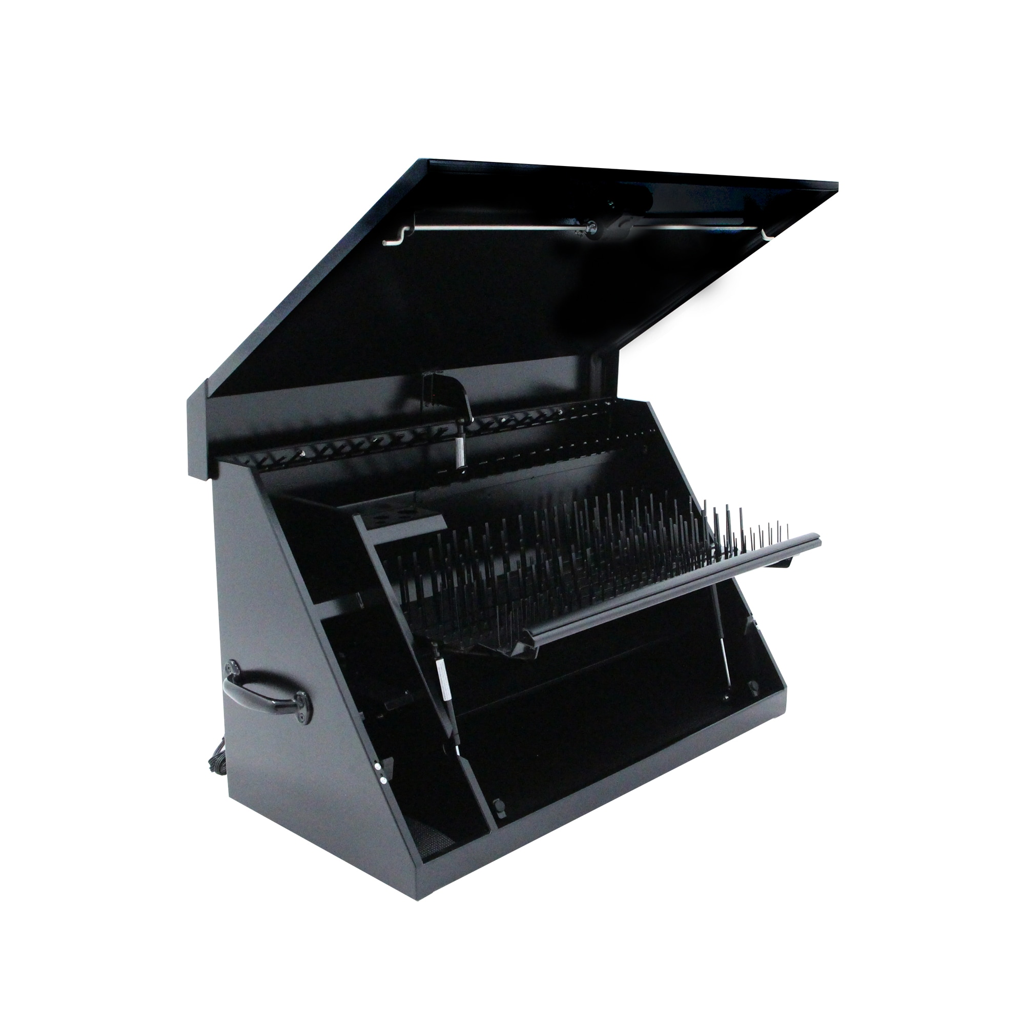 Caja de herramientas de acero negro DEWALT Triangular 36.85 pulgadas de ancho x 21.5 pulgadas de alto x 17.52 pulgadas de profundidad DXTB36BB