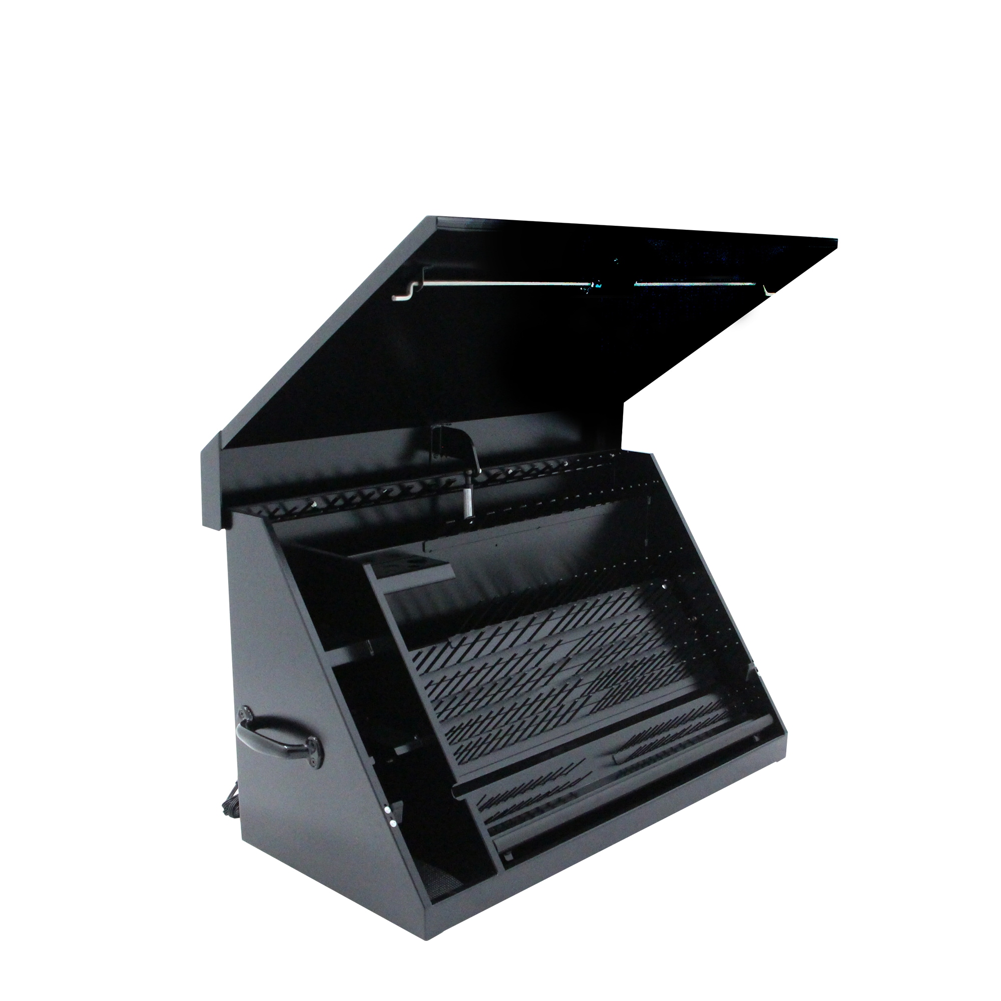 Caja de herramientas de acero negro DEWALT Triangular 36.85 pulgadas de ancho x 21.5 pulgadas de alto x 17.52 pulgadas de profundidad DXTB36BB