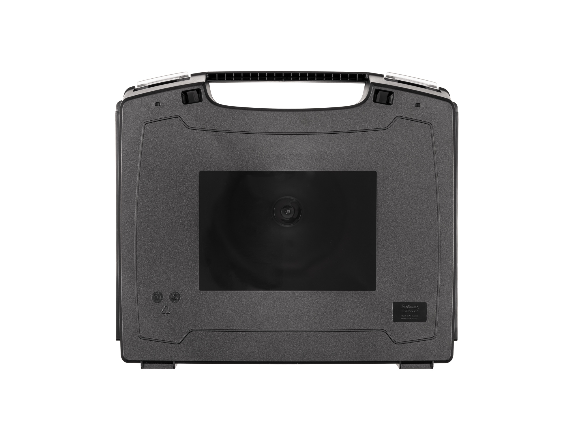 Caja de herramientas de plástico negro TEKTON L-Boxx de 14.4 pulgadas de largo x 2.9 pulgadas de alto x 12.4 pulgadas de profundidad OLB51412
