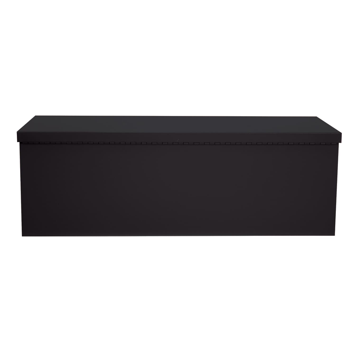 Caja de herramientas portátil CRAFTSMAN 30.12 pulgadas de ancho x 12.2 pulgadas de alto x 10.24 pulgadas de profundidad en acero negro Caja de herramientas CMXQCHS30UBB