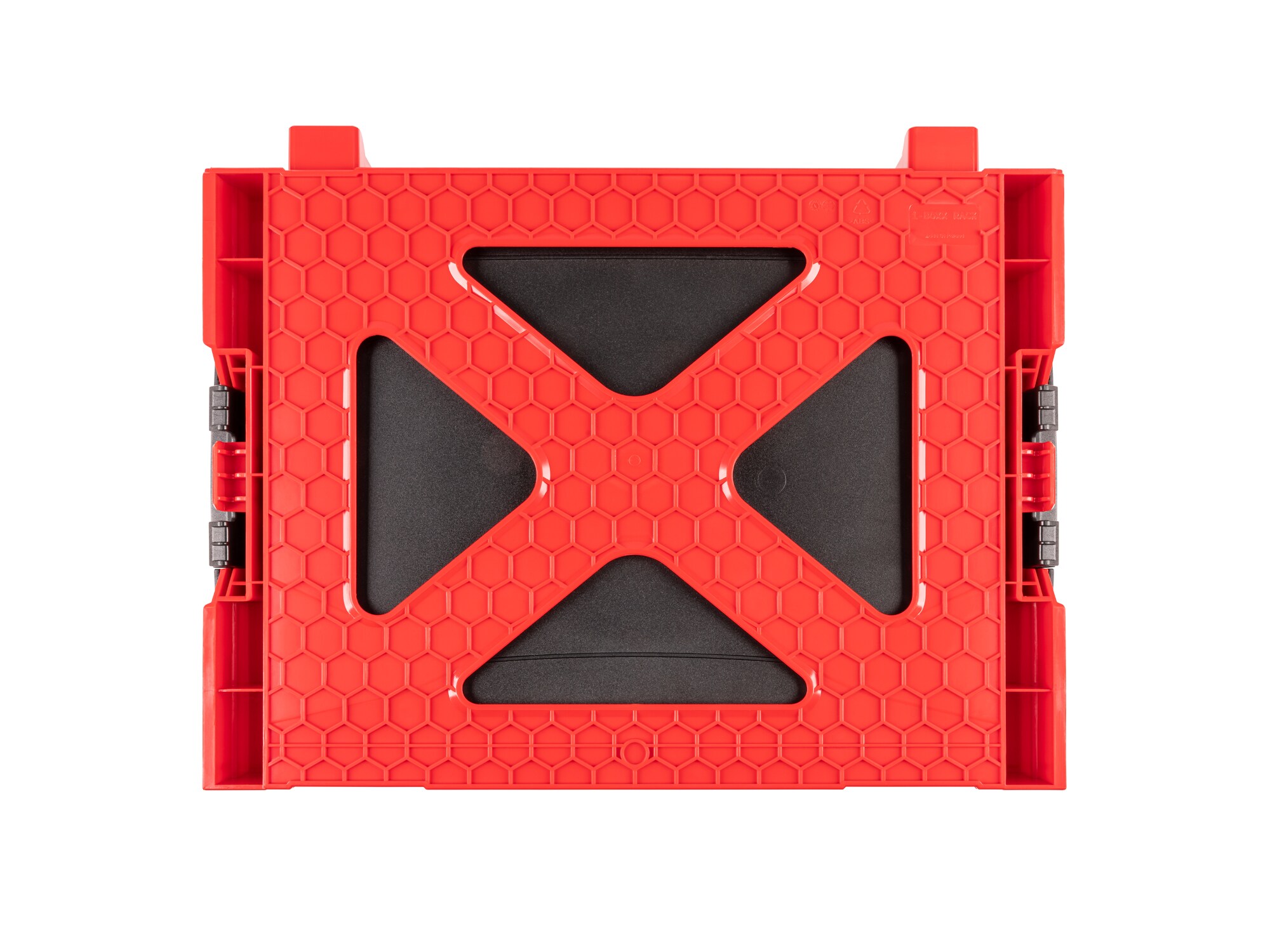 Caja de herramientas de plástico rojo TEKTON L-Boxx 17.5 pulgadas de ancho x 4 pulgadas de alto x 13.5 pulgadas de profundidad OLB94012
