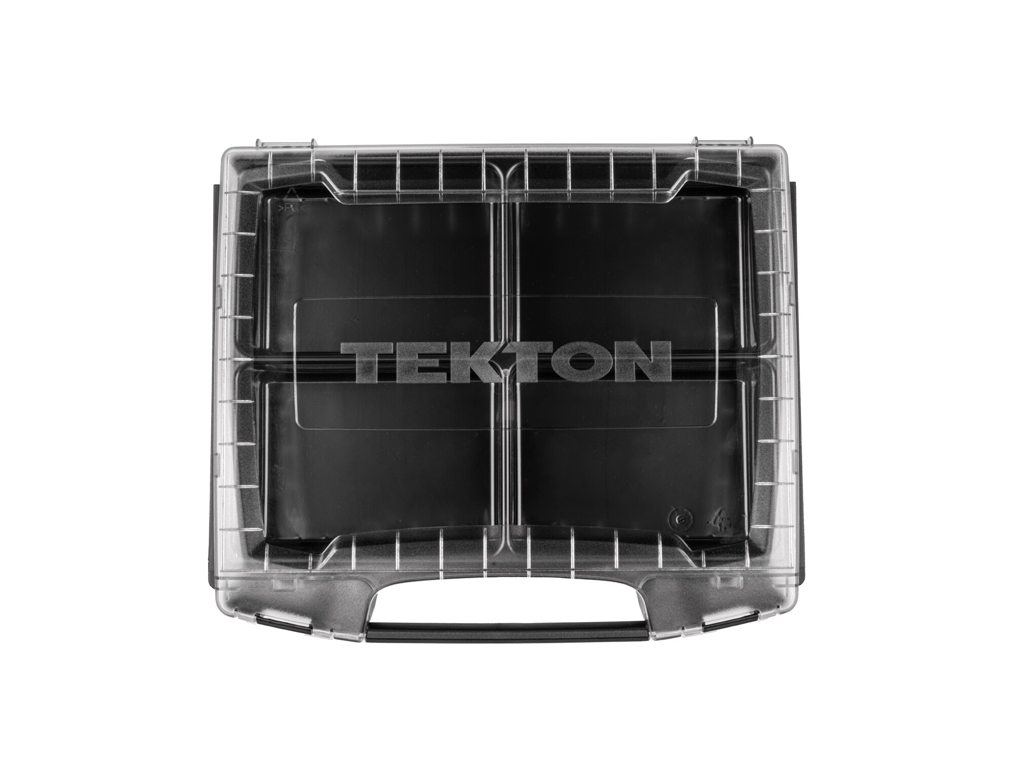 Caja de herramientas de plástico negro TEKTON L-Boxx de 14.4 pulgadas de ancho x 2.9 pulgadas de alto x 12.4 pulgadas de profundidad OLB51410