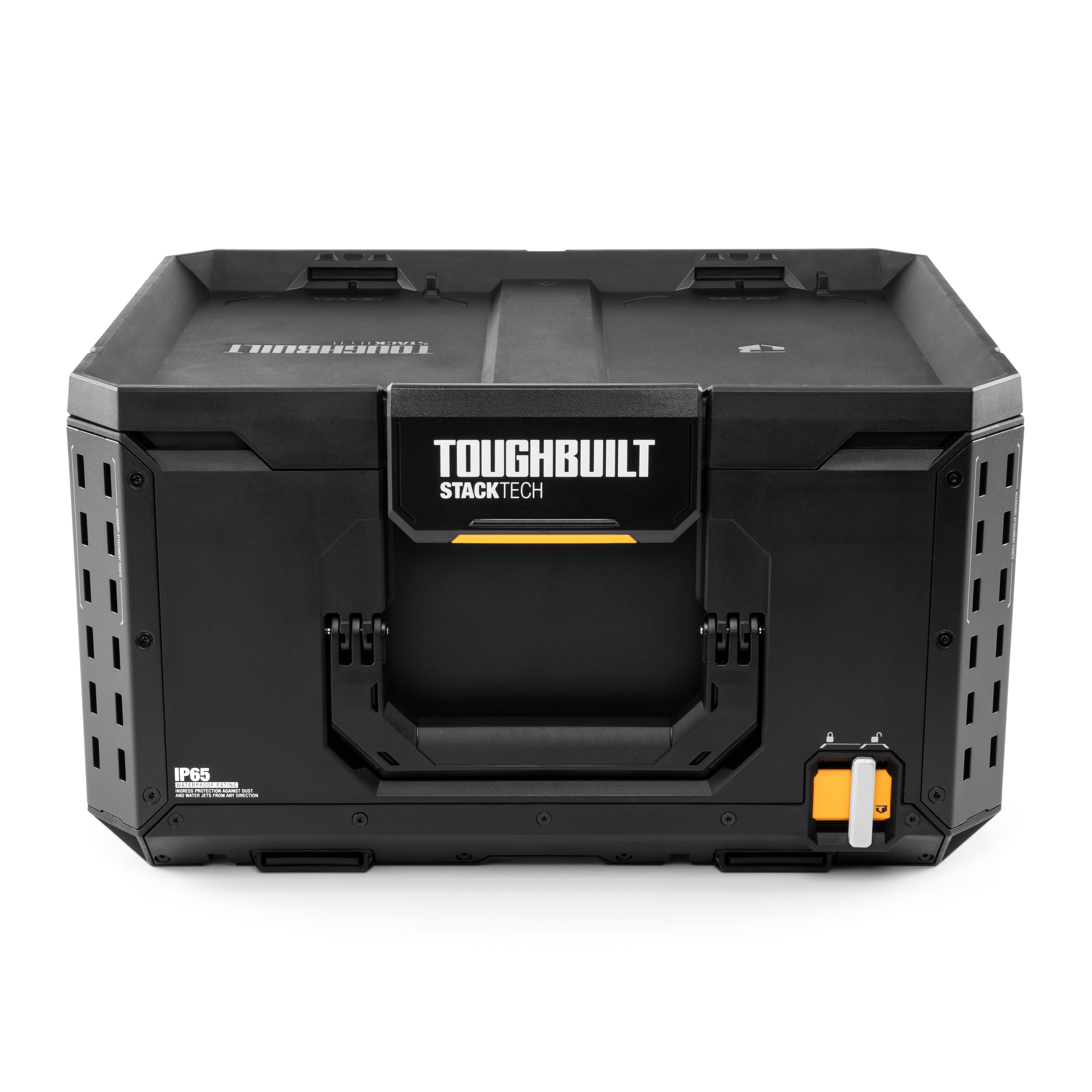 Caja de herramientas de plástico/metal TOUGHBUILT STACKTECH grande de 21 pulgadas de ancho x 11.7 pulgadas de alto x 16 pulgadas de profundidad TB-B1-B-50