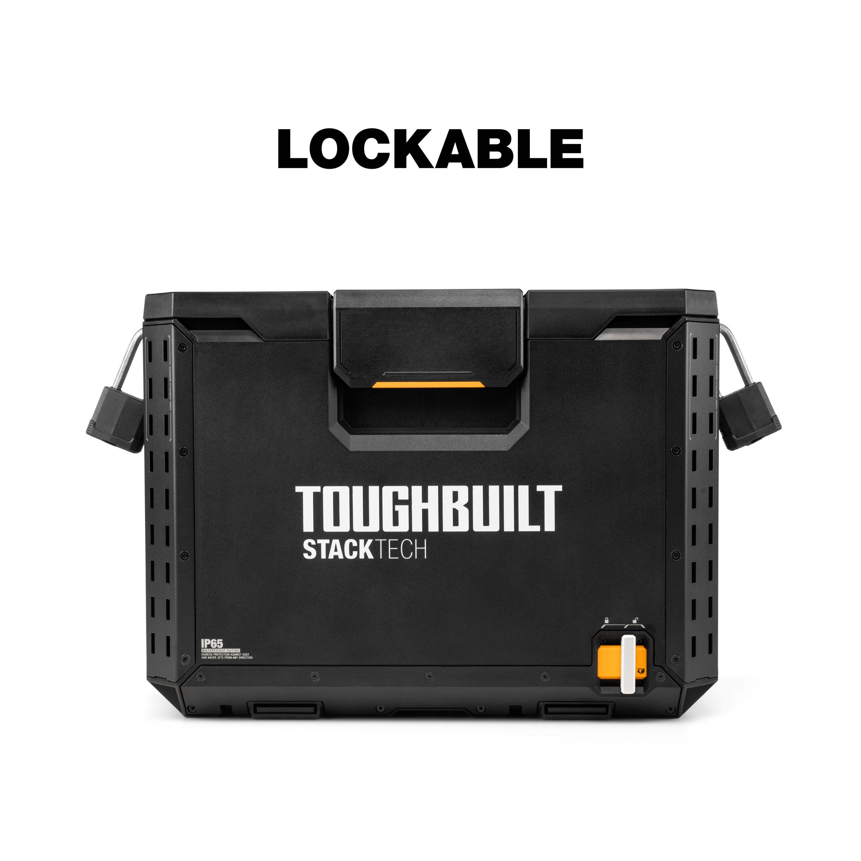 Caja de herramientas TOUGHBUILT STACKTECH XL de plástico/metal de 21 pulgadas de ancho x 15.6 pulgadas de alto x 16 pulgadas de profundidad TB-B1-B-70