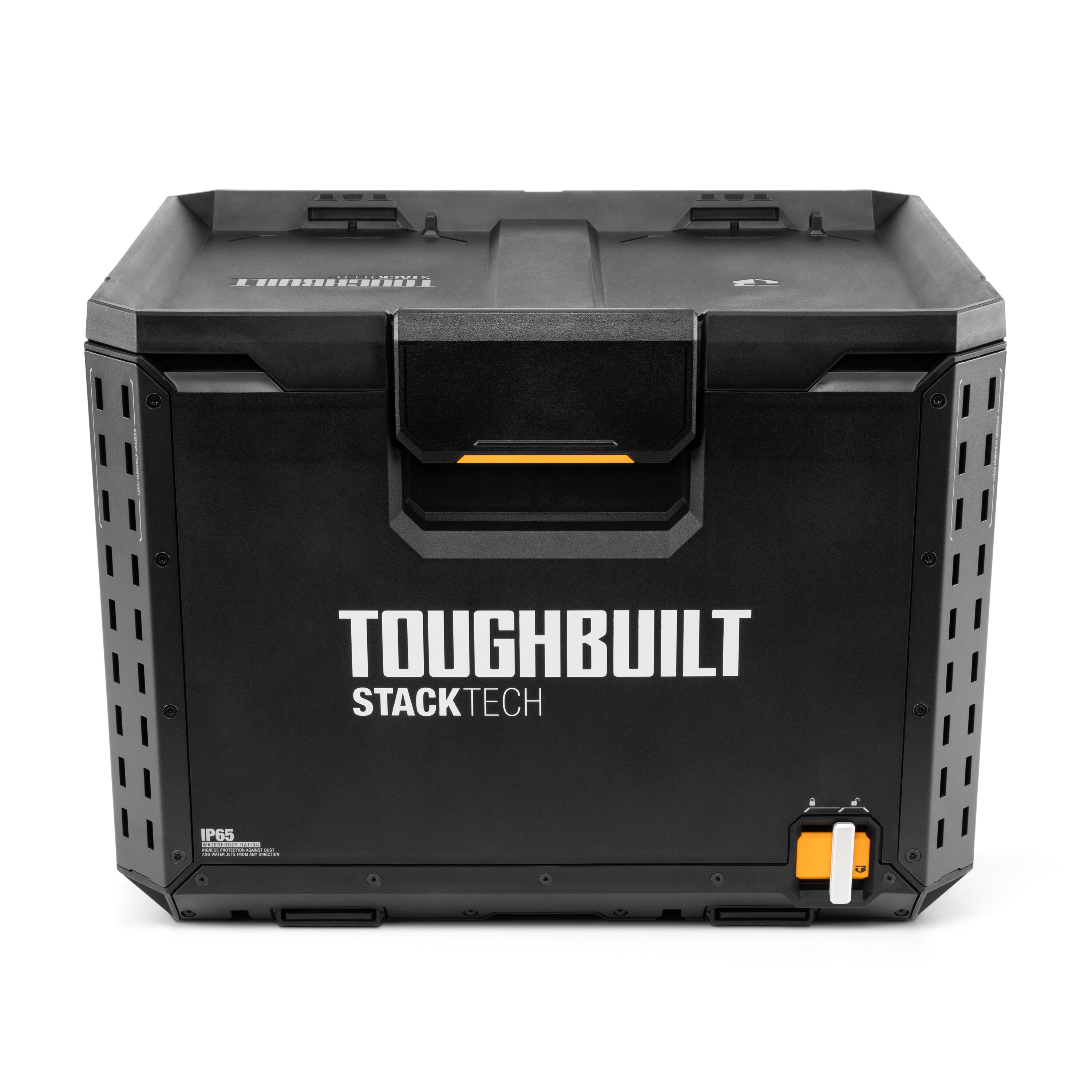 Caja de herramientas TOUGHBUILT STACKTECH XL de plástico/metal de 21 pulgadas de ancho x 15.6 pulgadas de alto x 16 pulgadas de profundidad TB-B1-B-70