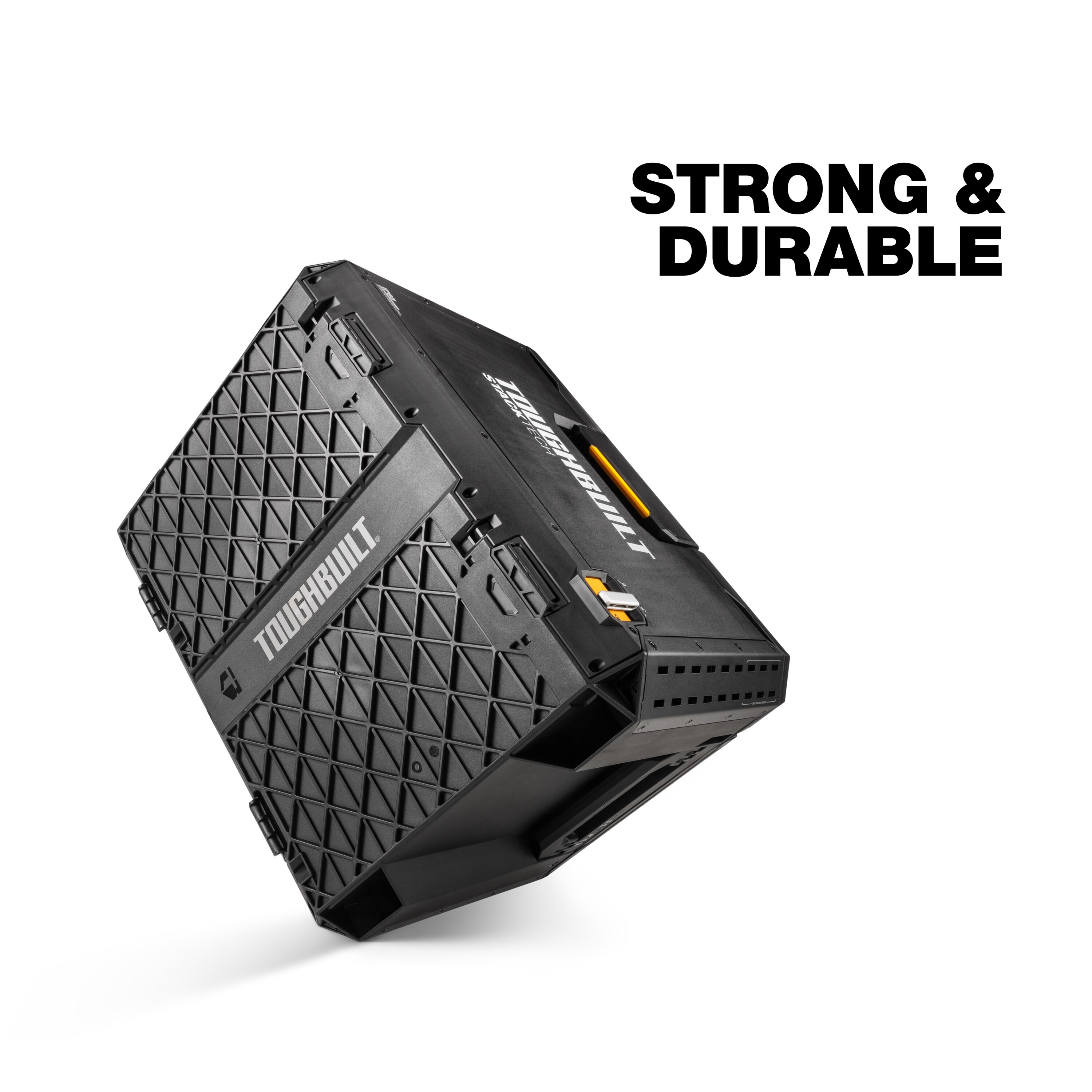Caja de herramientas TOUGHBUILT STACKTECH XL de plástico/metal de 21 pulgadas de ancho x 15.6 pulgadas de alto x 16 pulgadas de profundidad TB-B1-B-70