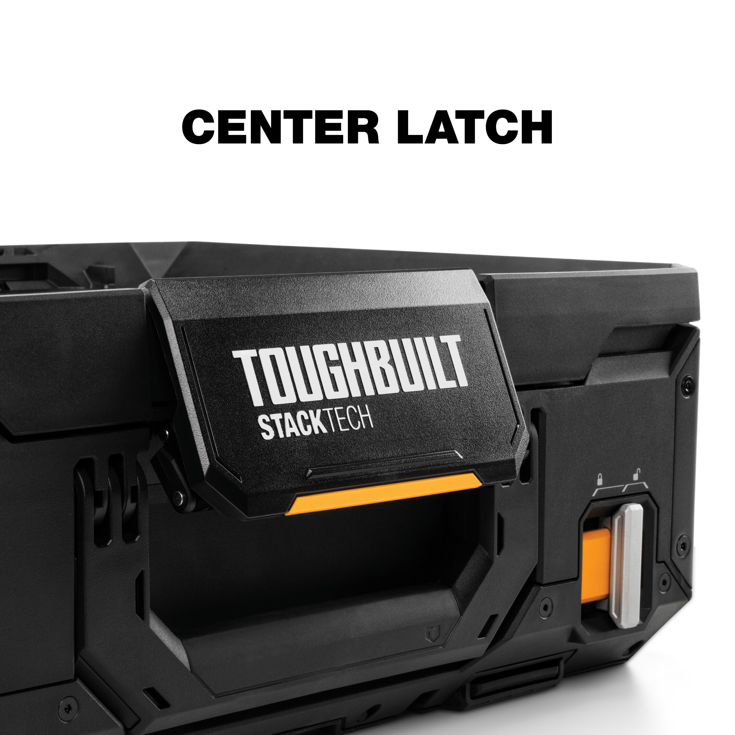 Caja de herramientas de plástico/metal TOUGHBUILT STACKTECH 21 pulgadas de ancho x 13.5 pulgadas de alto x 16 pulgadas de profundidad TB-B1-B-30