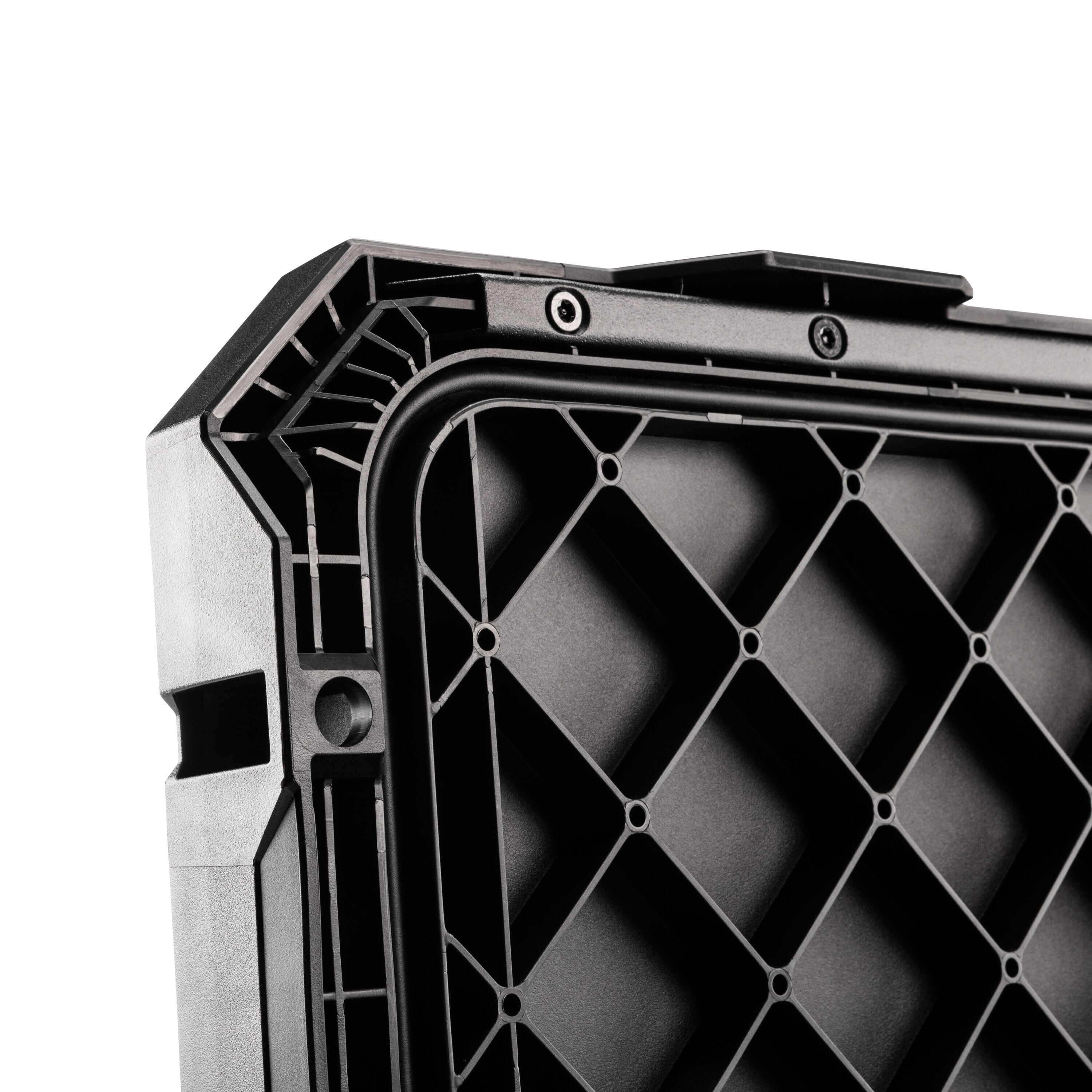 Caja de herramientas de plástico/metal TOUGHBUILT STACKTECH 21 pulgadas de ancho x 13.5 pulgadas de alto x 16 pulgadas de profundidad TB-B1-B-30