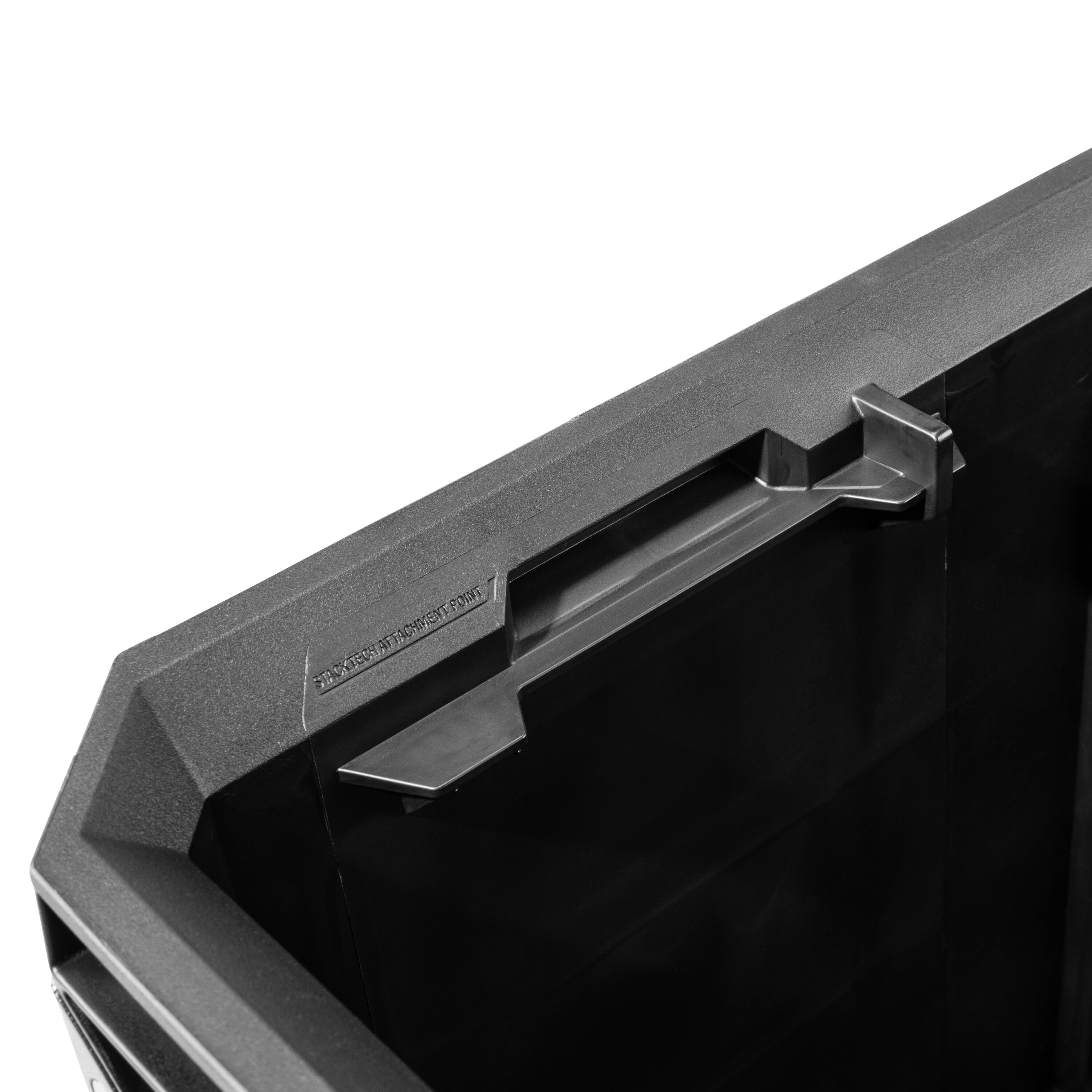 Caja de herramientas de plástico/metal TOUGHBUILT STACKTECH Crate de 21 pulgadas de ancho x 11.4 pulgadas de alto x 16 pulgadas de profundidad TB-B1-X-50